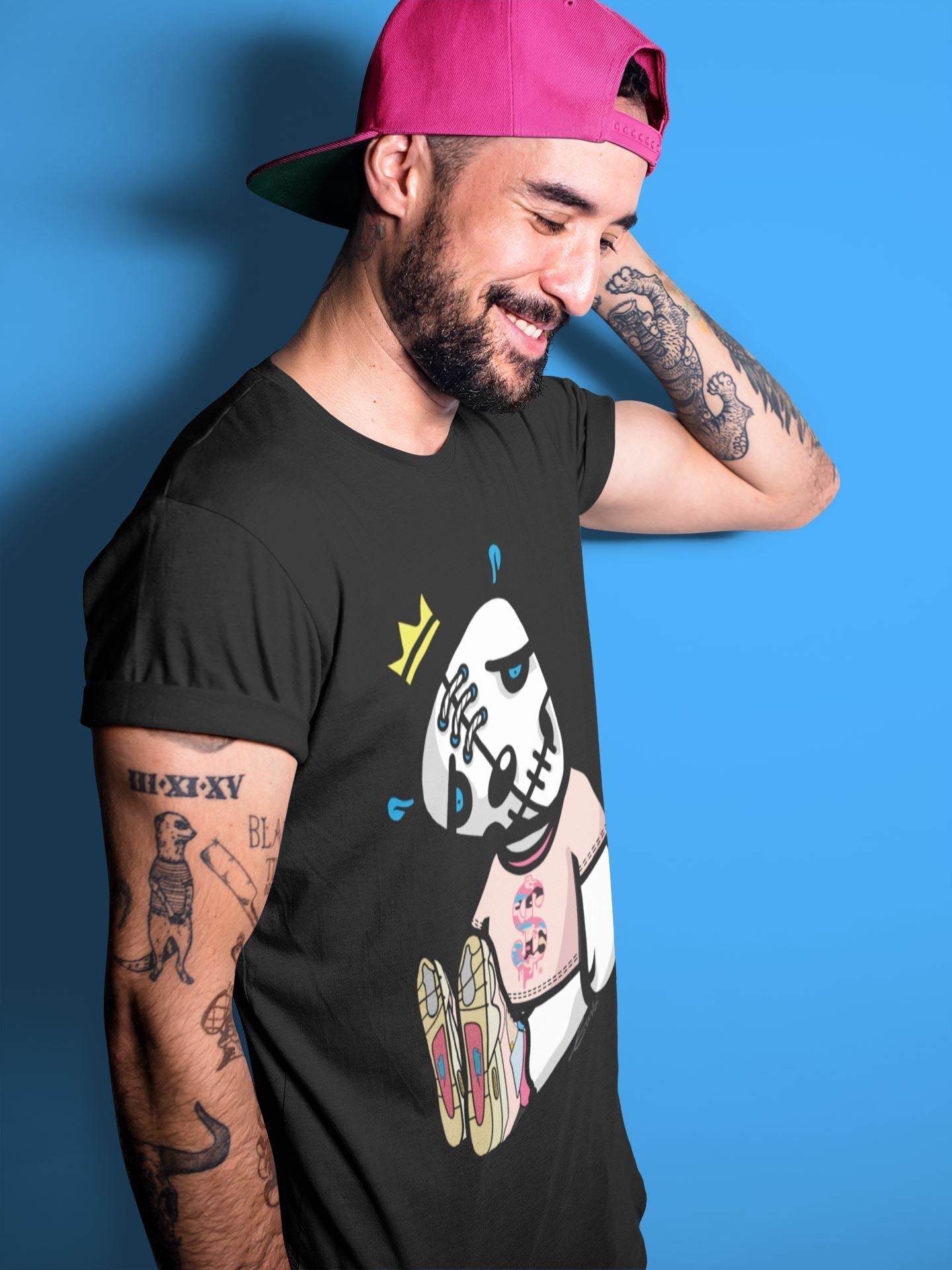 Dead Dolls Unisex Tops - Air Jordan 4 Union Guava Ice