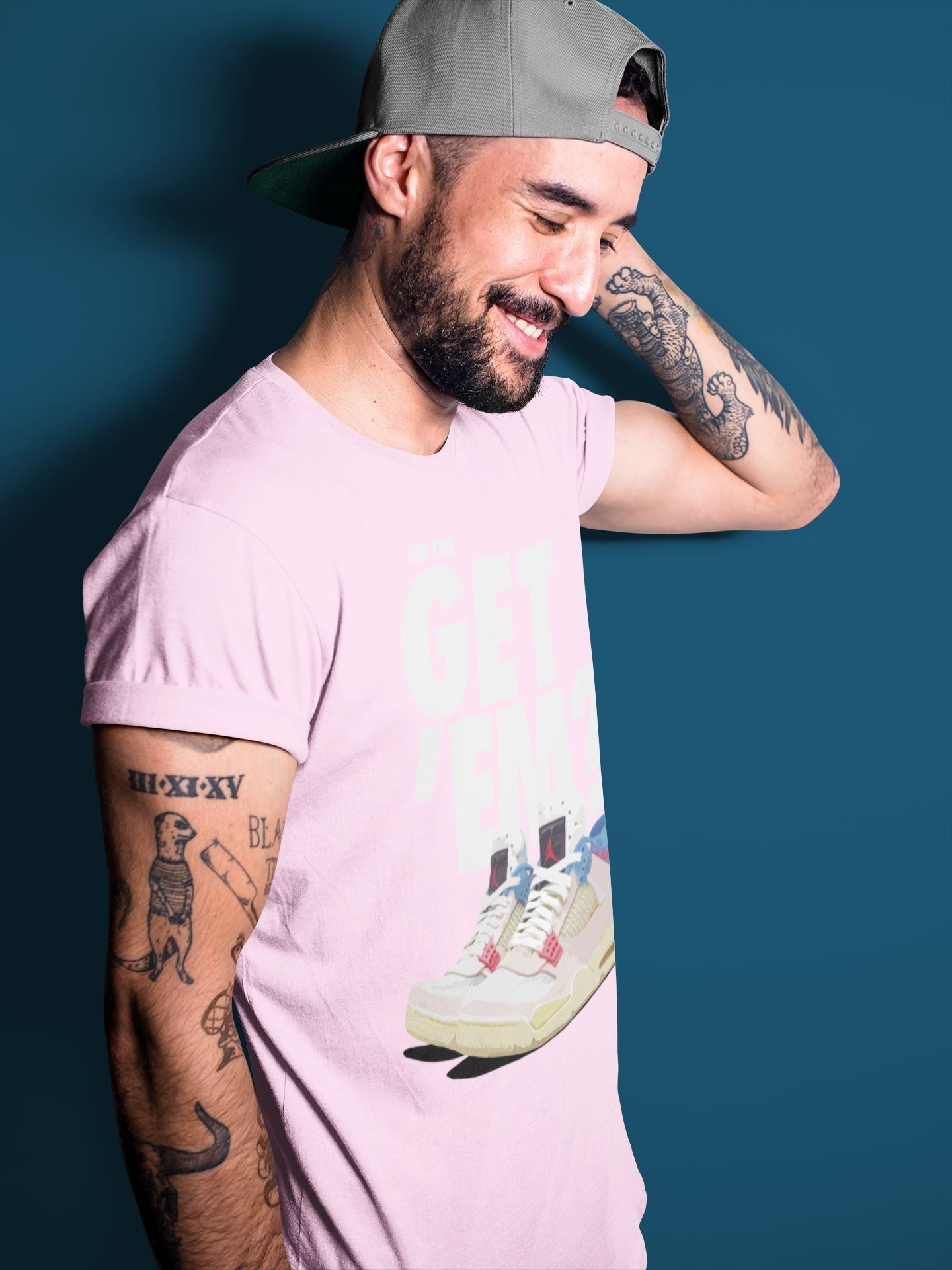 Did You Get 'Em Unisex Tops - Air Jordan 4 Union Guava Ice