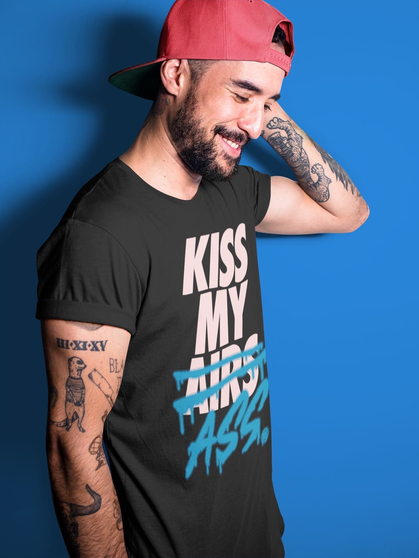 Kiss My Ass Unisex Tops - Air Jordan 4 Union Guava Ice