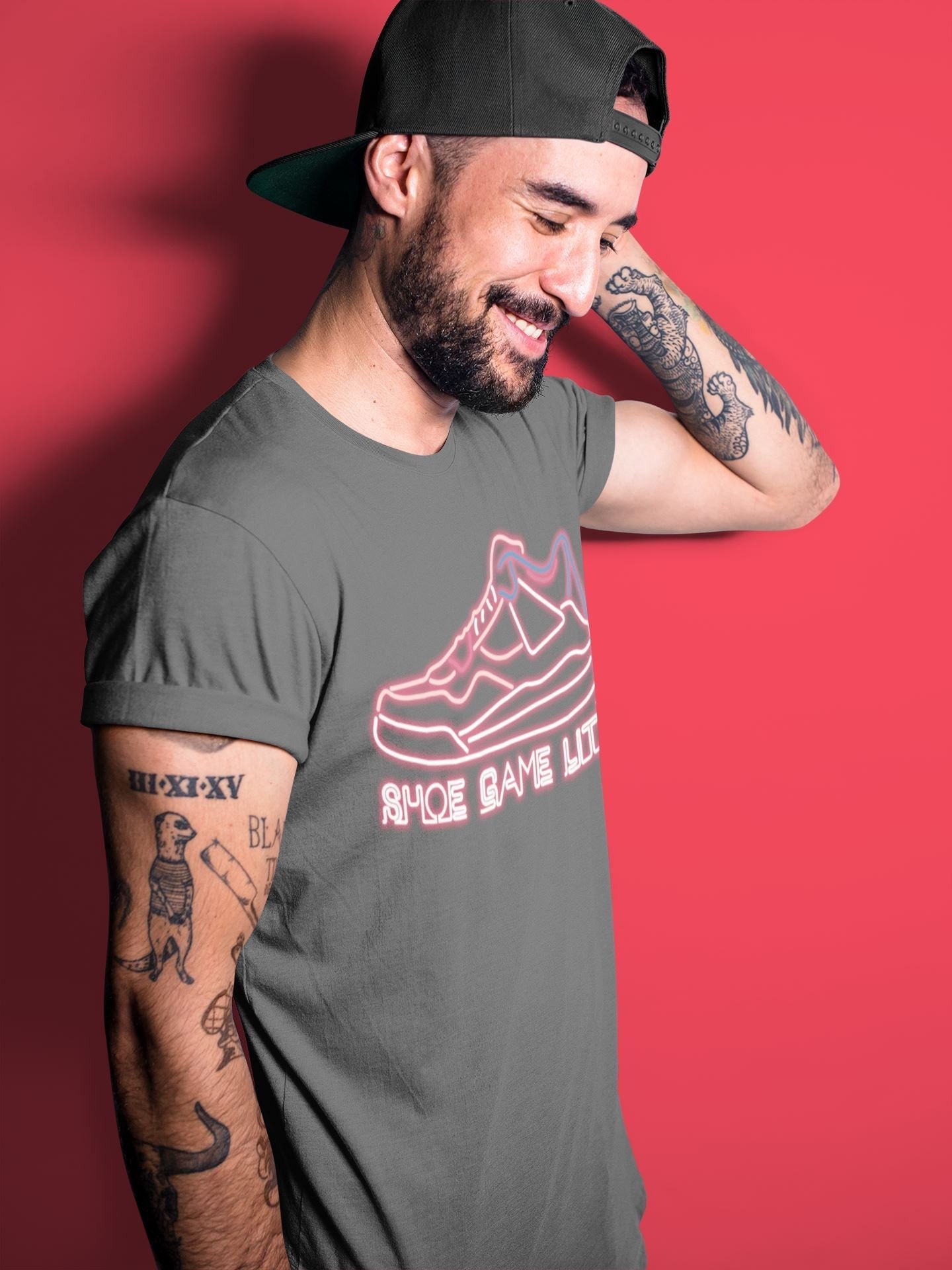 Shoe Game Lit Unisex Tops - Air Jordan 4 Union Guava Ice