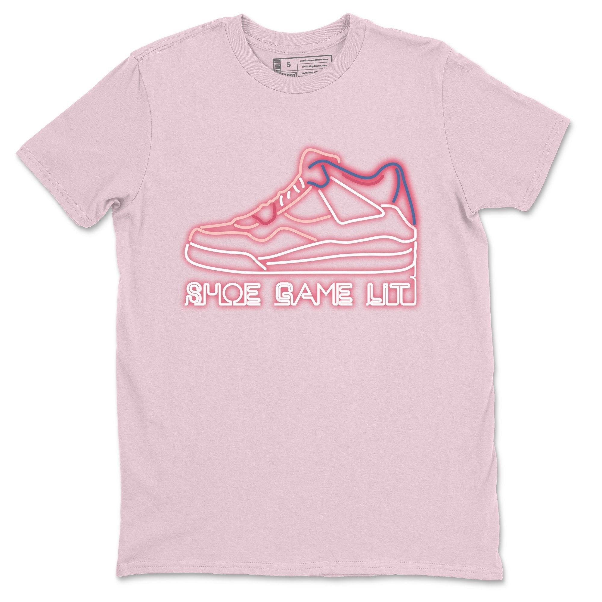 Shoe Game Lit Unisex Tops - Air Jordan 4 Union Guava Ice