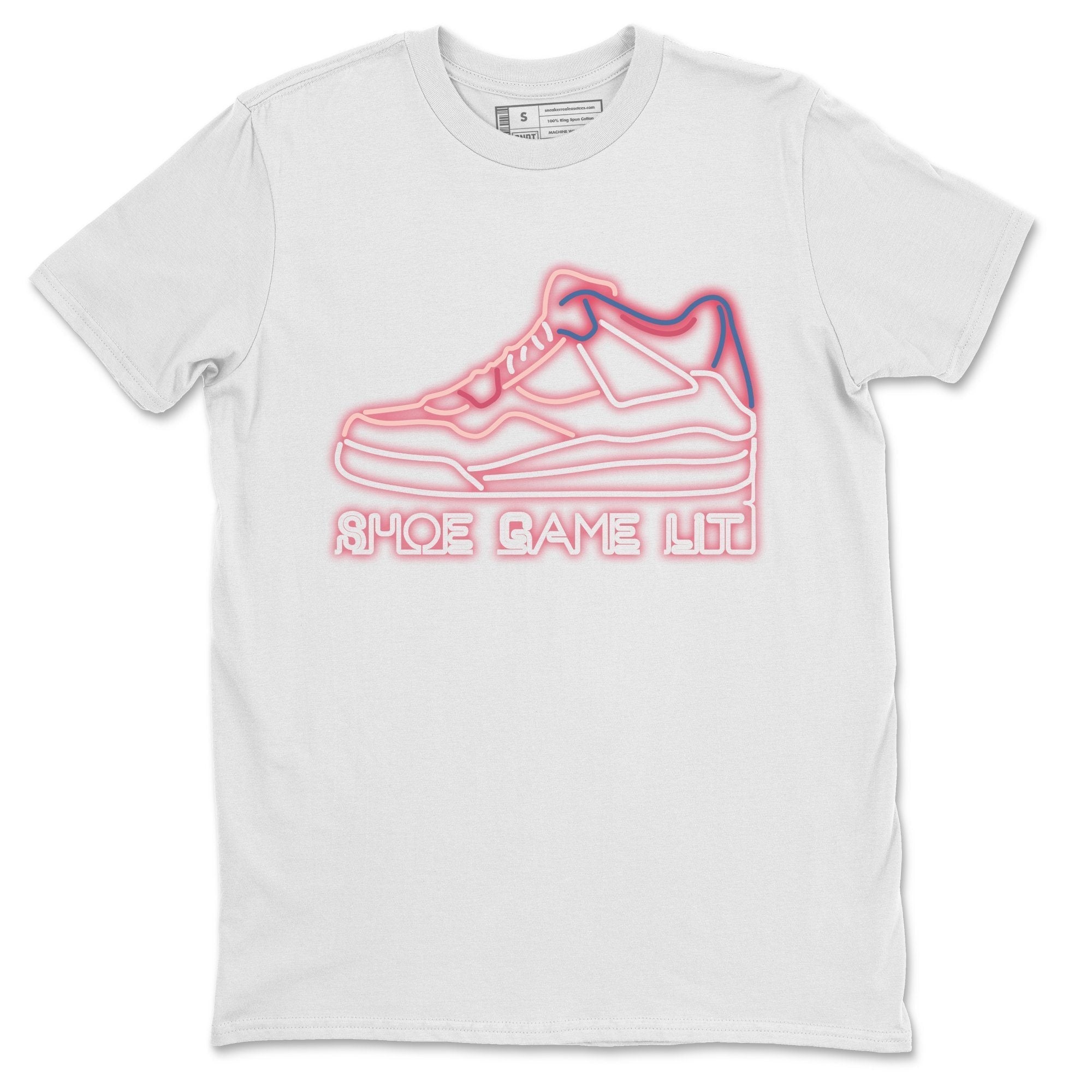 Shoe Game Lit Unisex Tops - Air Jordan 4 Union Guava Ice