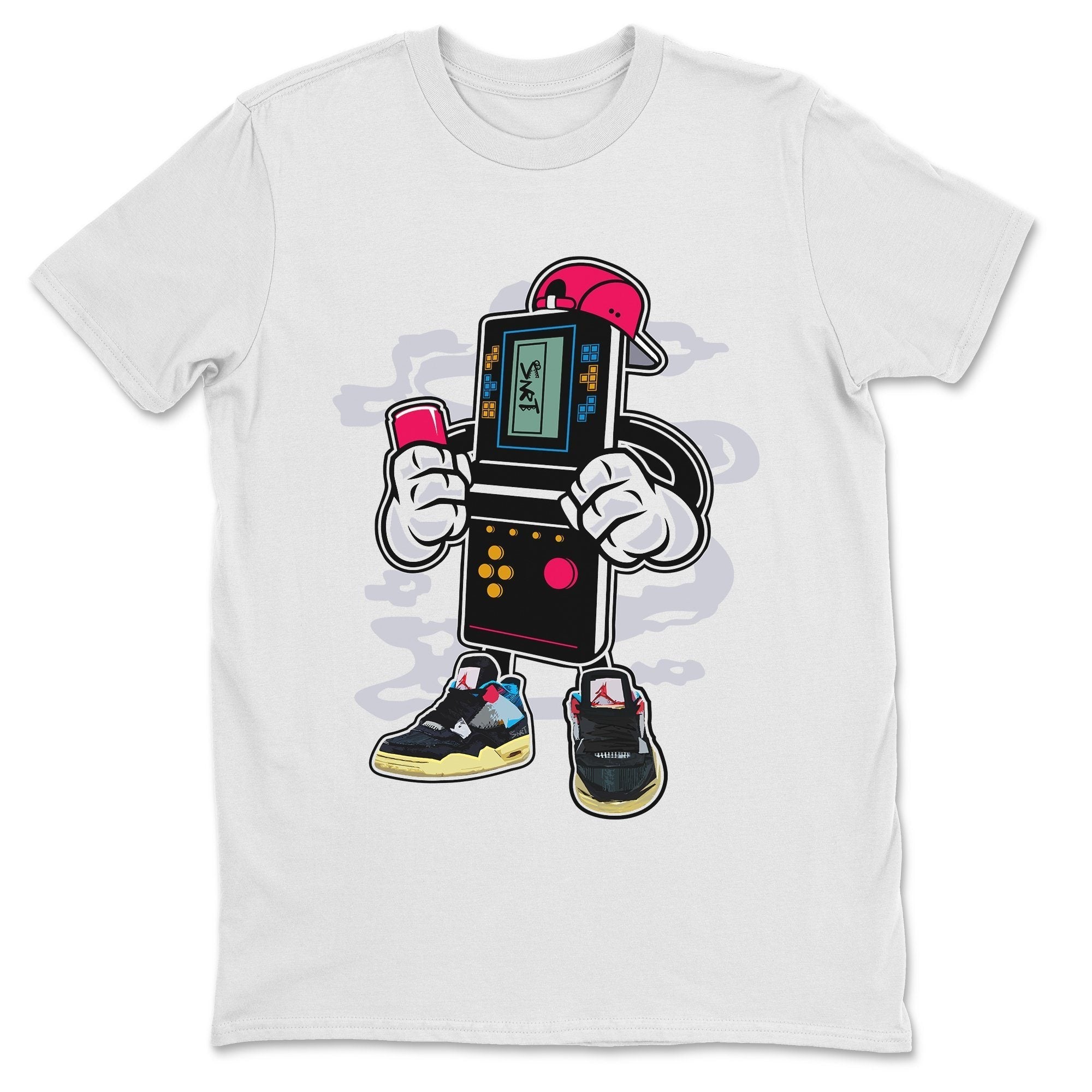 Game Boy Unisex Tops - Air Jordan 4 Union Off Noir