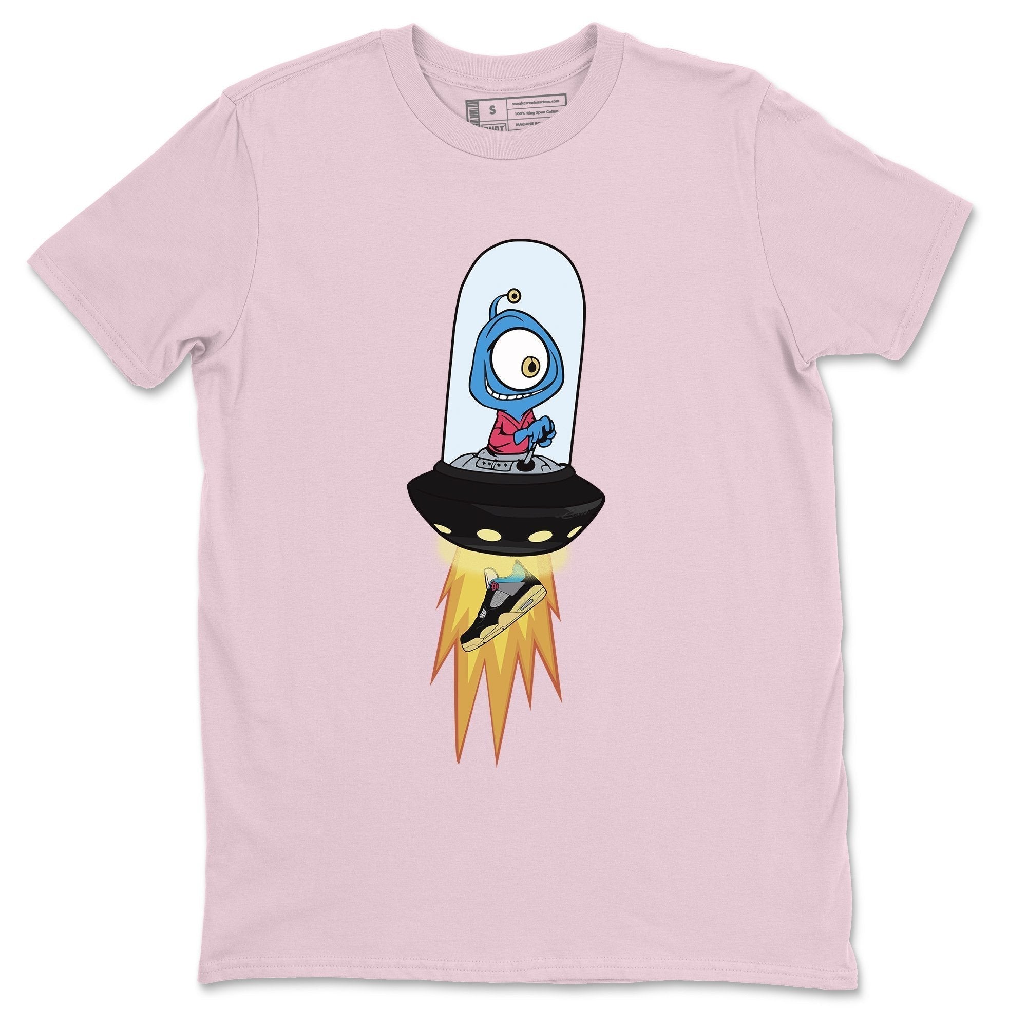 Alien Unisex Tops - Air Jordan 4 Union Off Noir