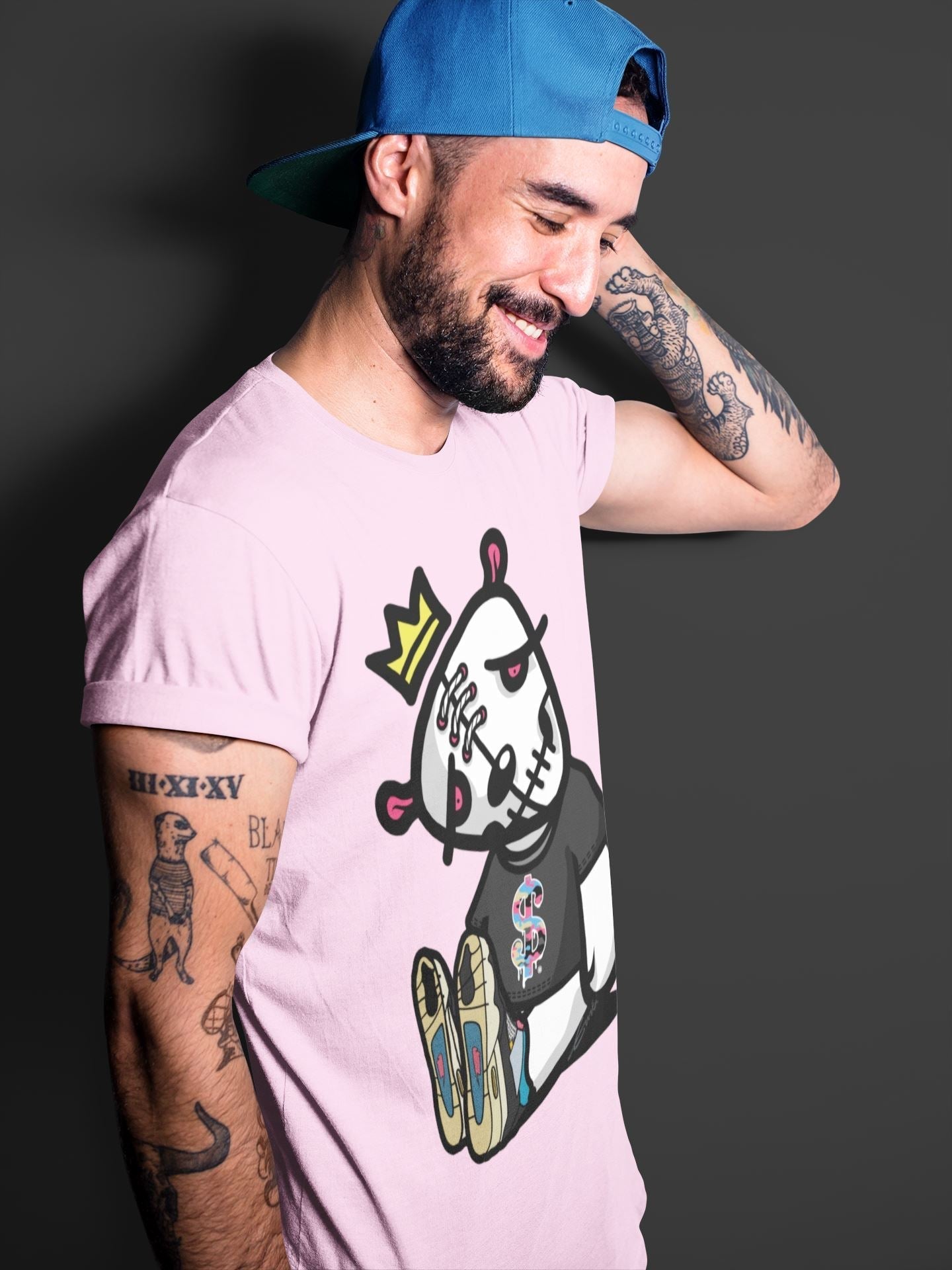 Dead Dolls Unisex Tops - Air Jordan 4 Union Off Noir