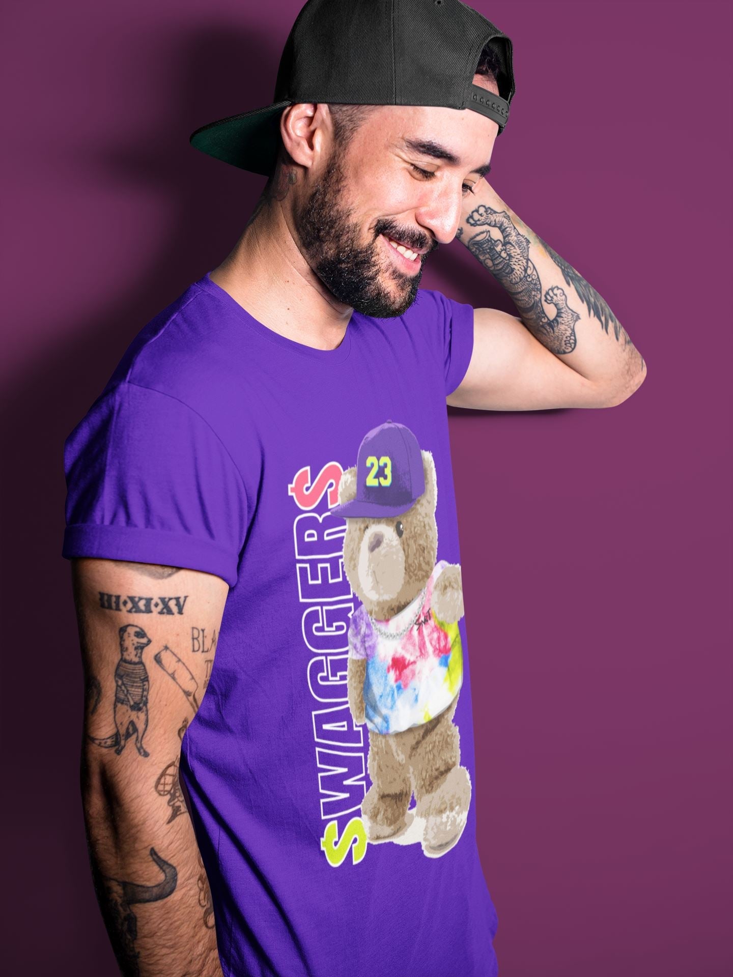 Bear Swaggers Unisex Tops - Air Jordan 5 Ghost Green