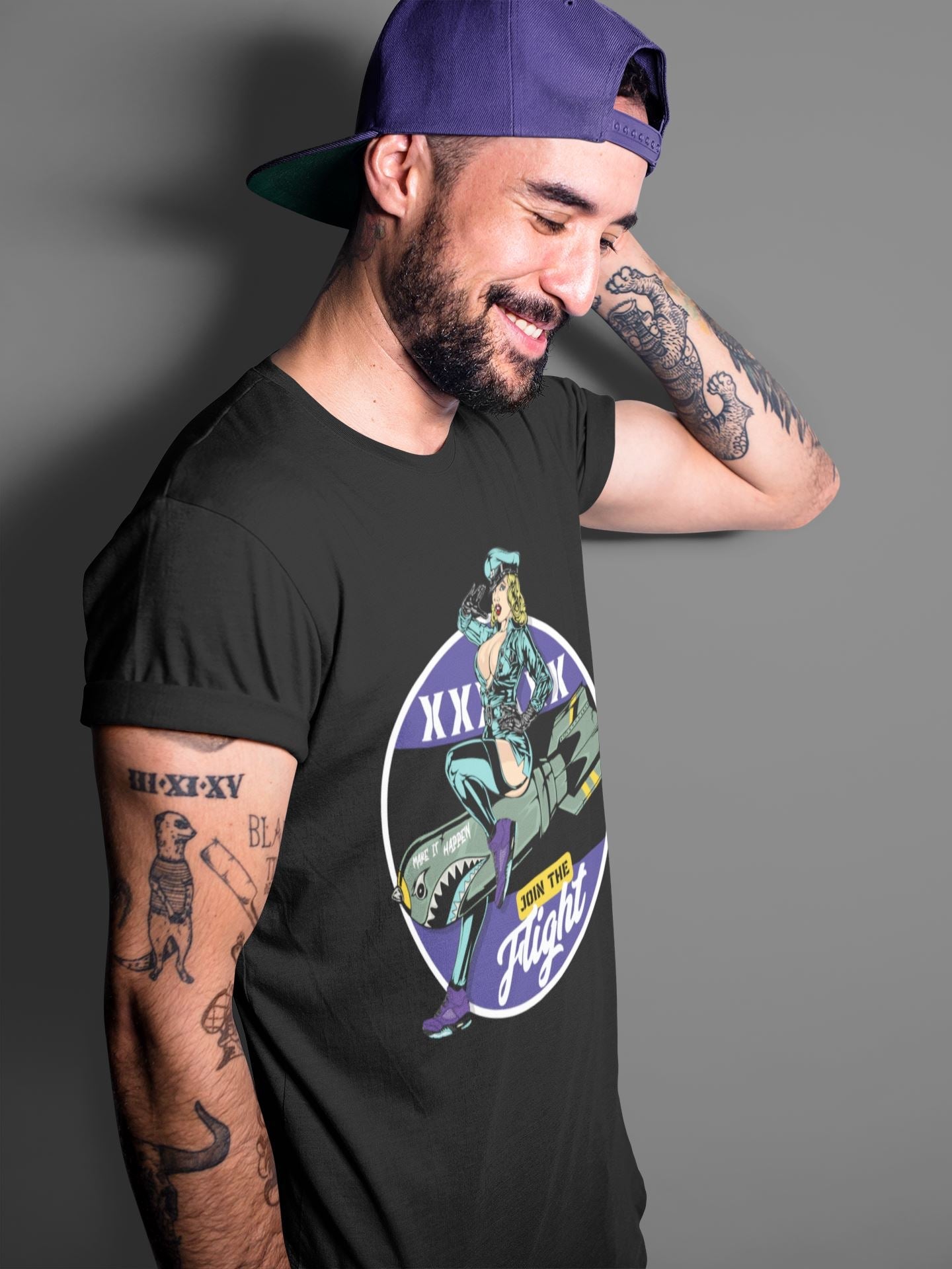 Pin Up Girl Unisex Tops - Air Jordan 5 Purple Grape