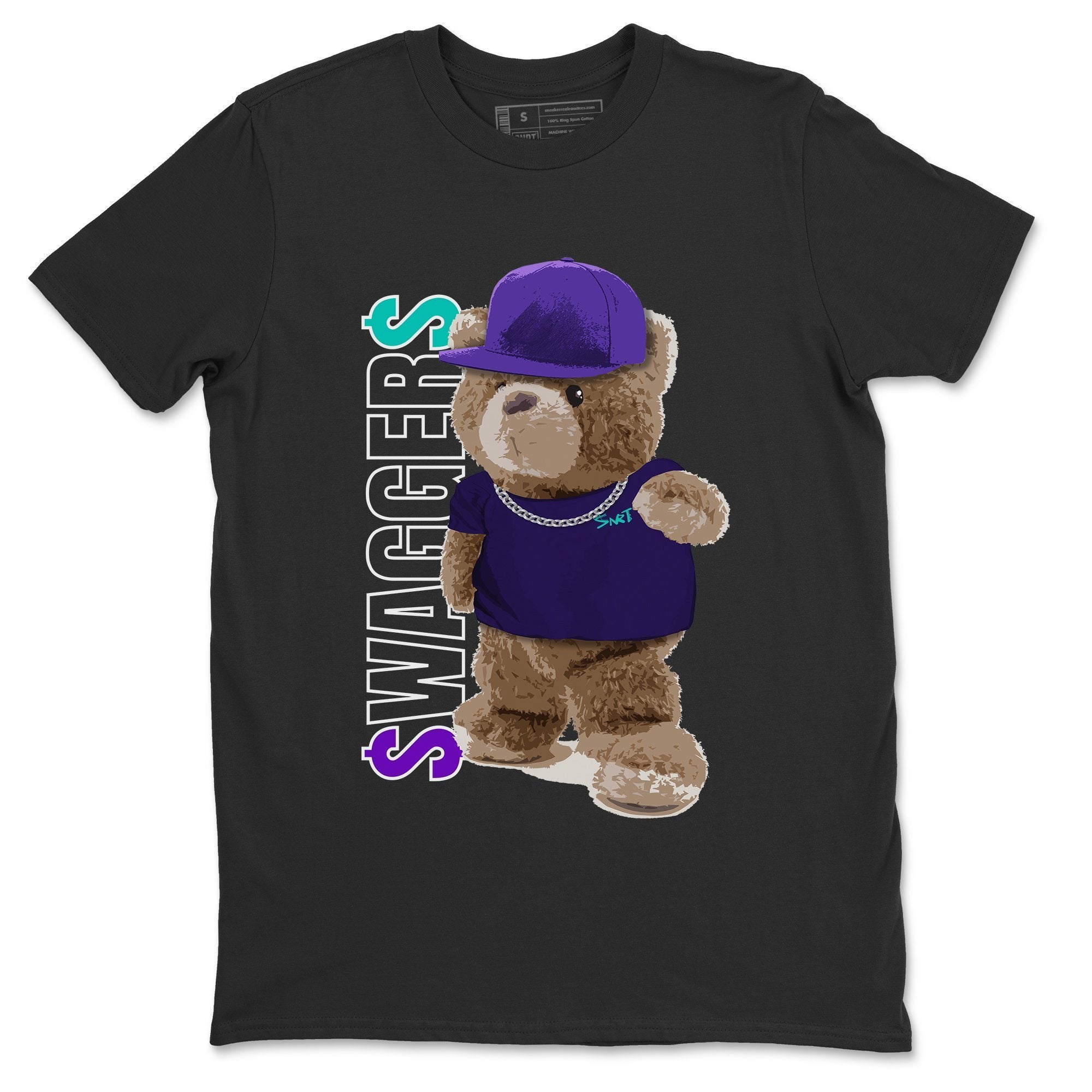 Bear Swaggers Unisex Tops - Air Jordan 5 Purple Grape