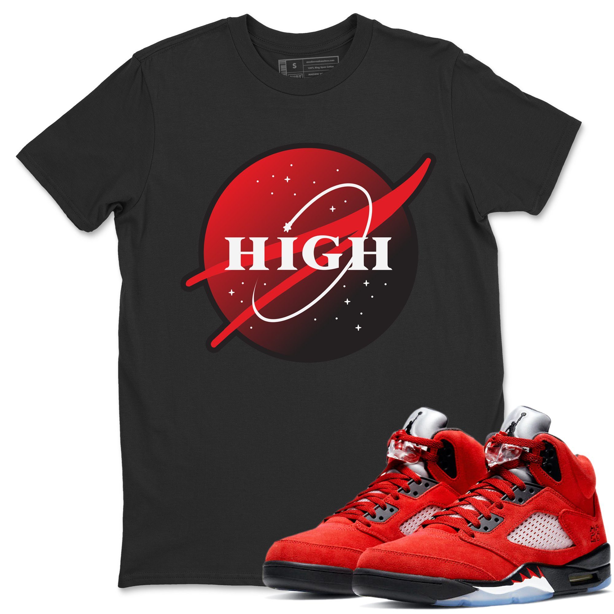 High Unisex Tops - Air Jordan 5 Raging Bull