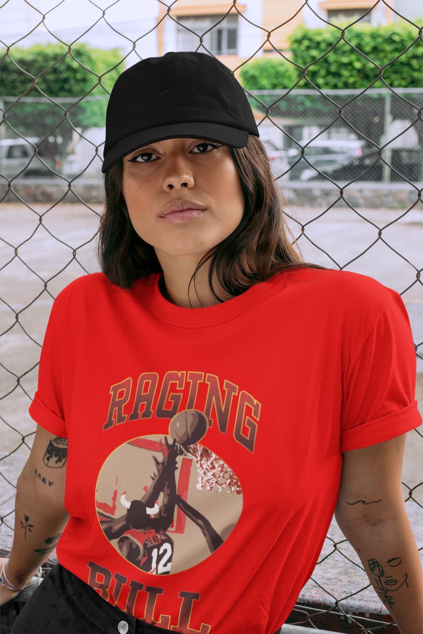 Raging Unisex Tops - Air Jordan 5 Raging Bull