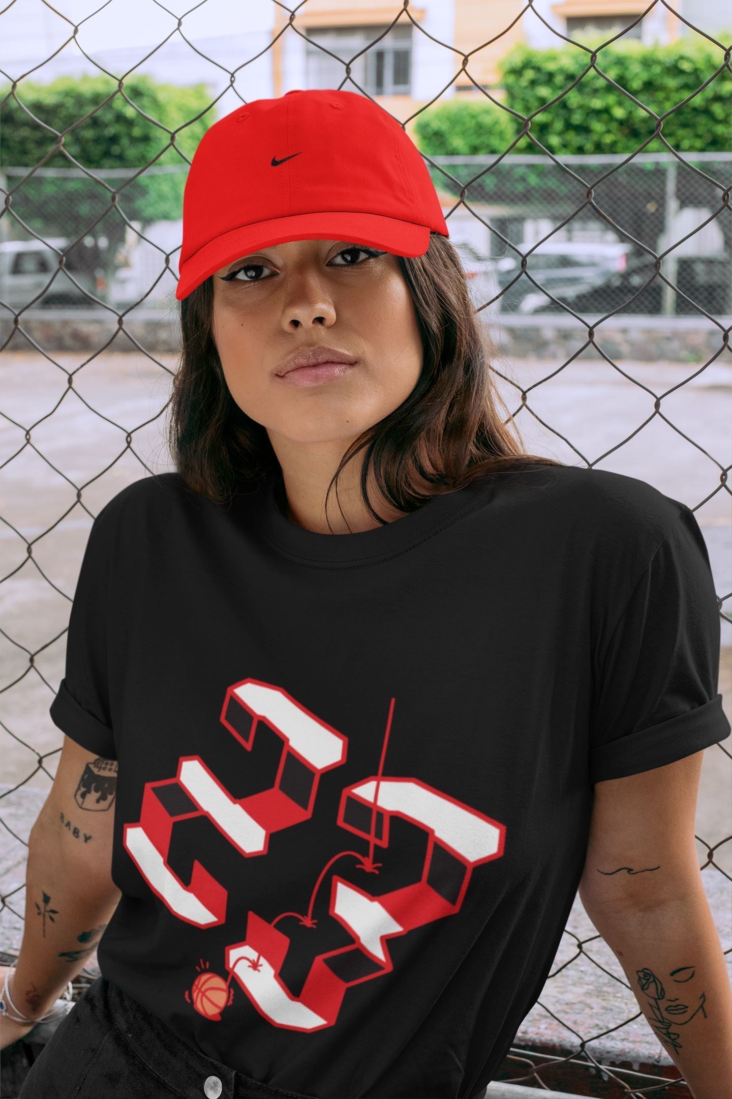 Steps Unisex Tops - Air Jordan 5 Raging Bull