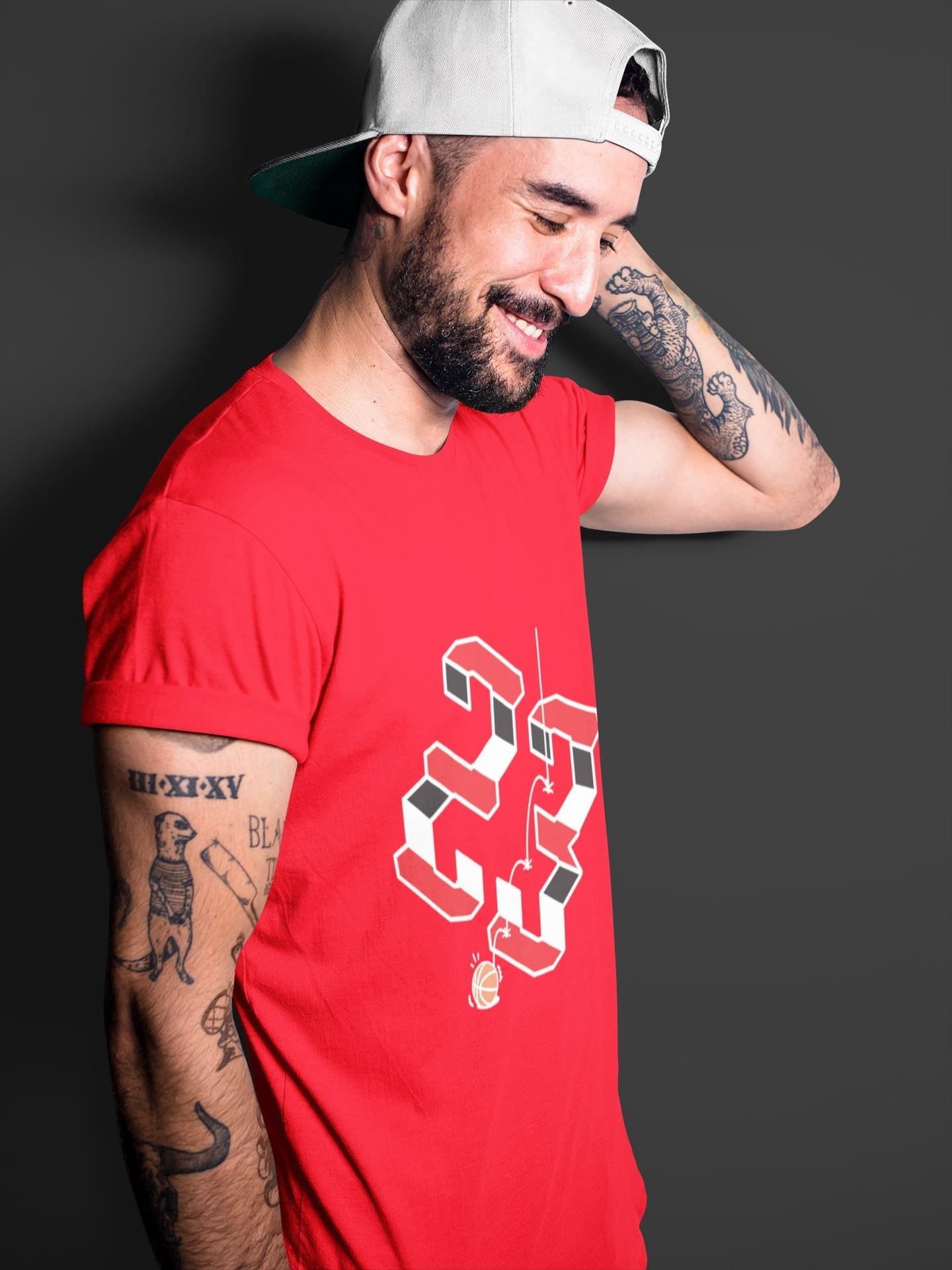 Steps Unisex Tops - Air Jordan 5 Raging Bull