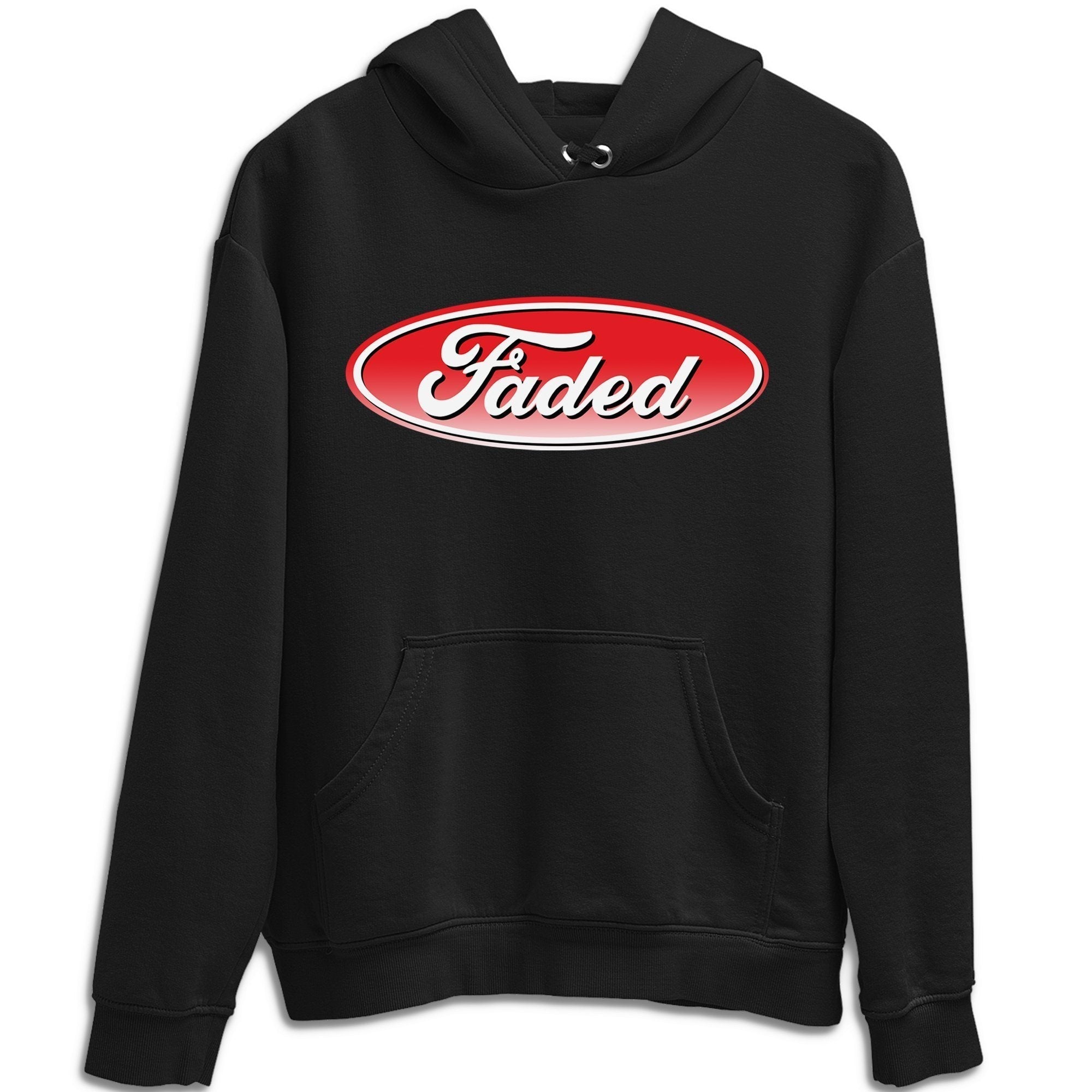 Faded Unisex Tops - Air Jordan 5 Raging Bull
