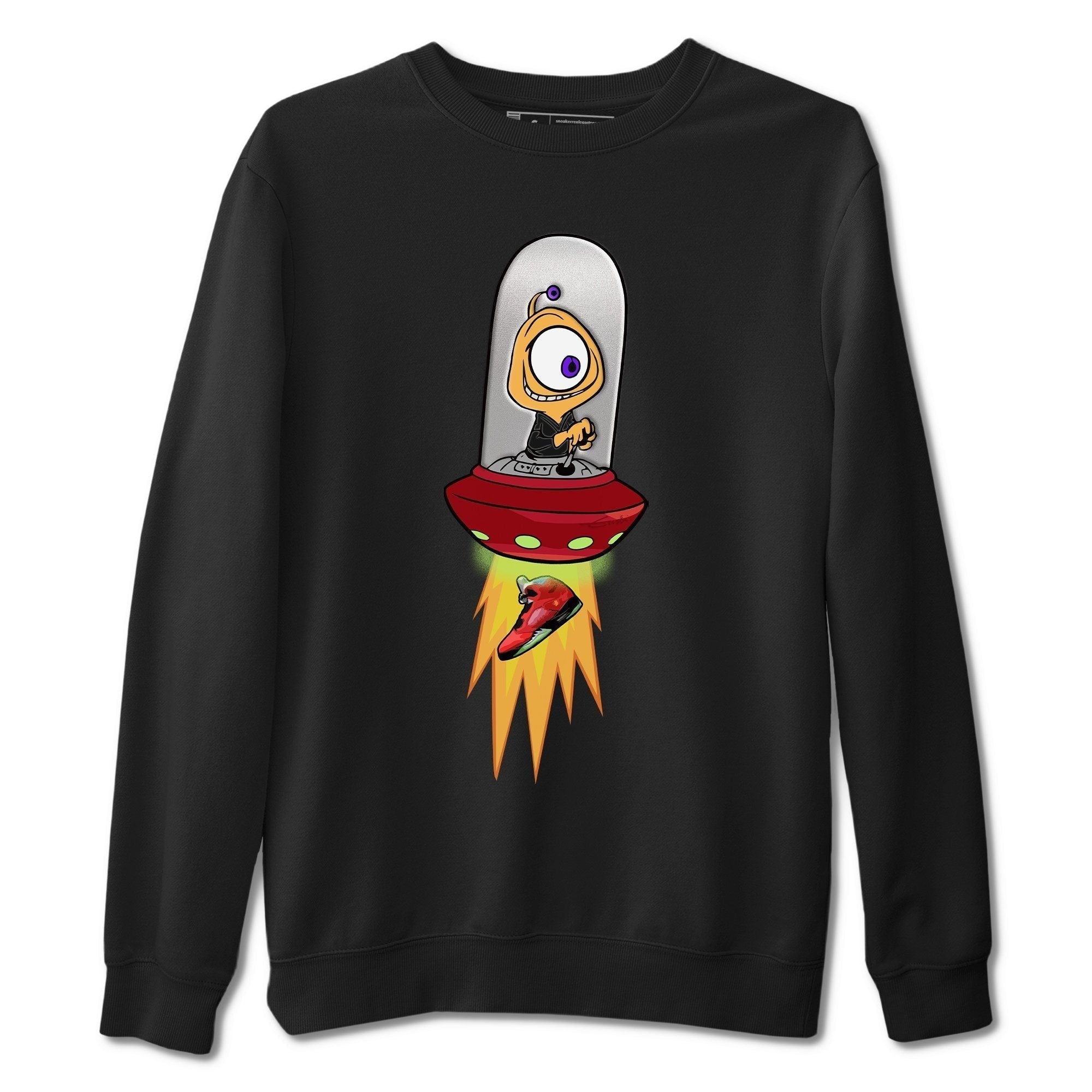 Alien Unisex Tops - Air Jordan 5 What The
