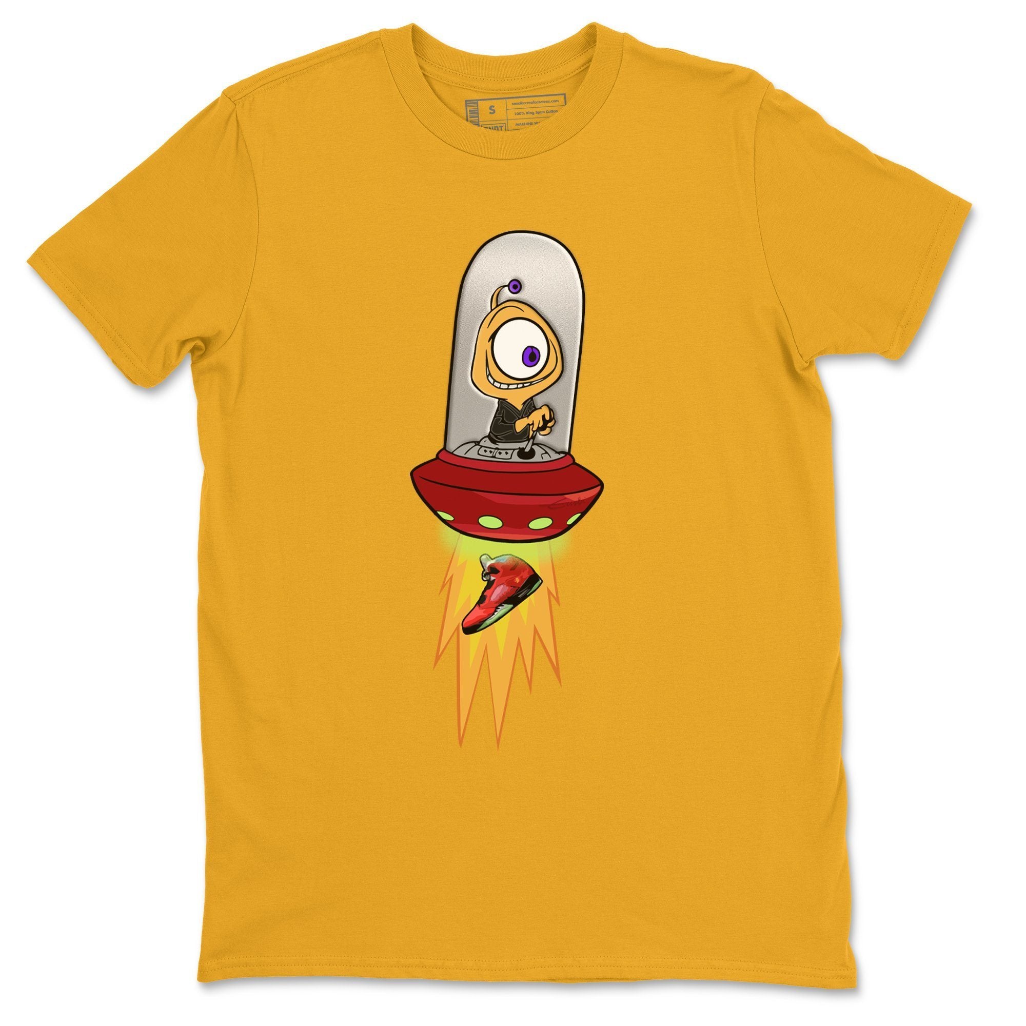 Alien Unisex Tops - Air Jordan 5 What The
