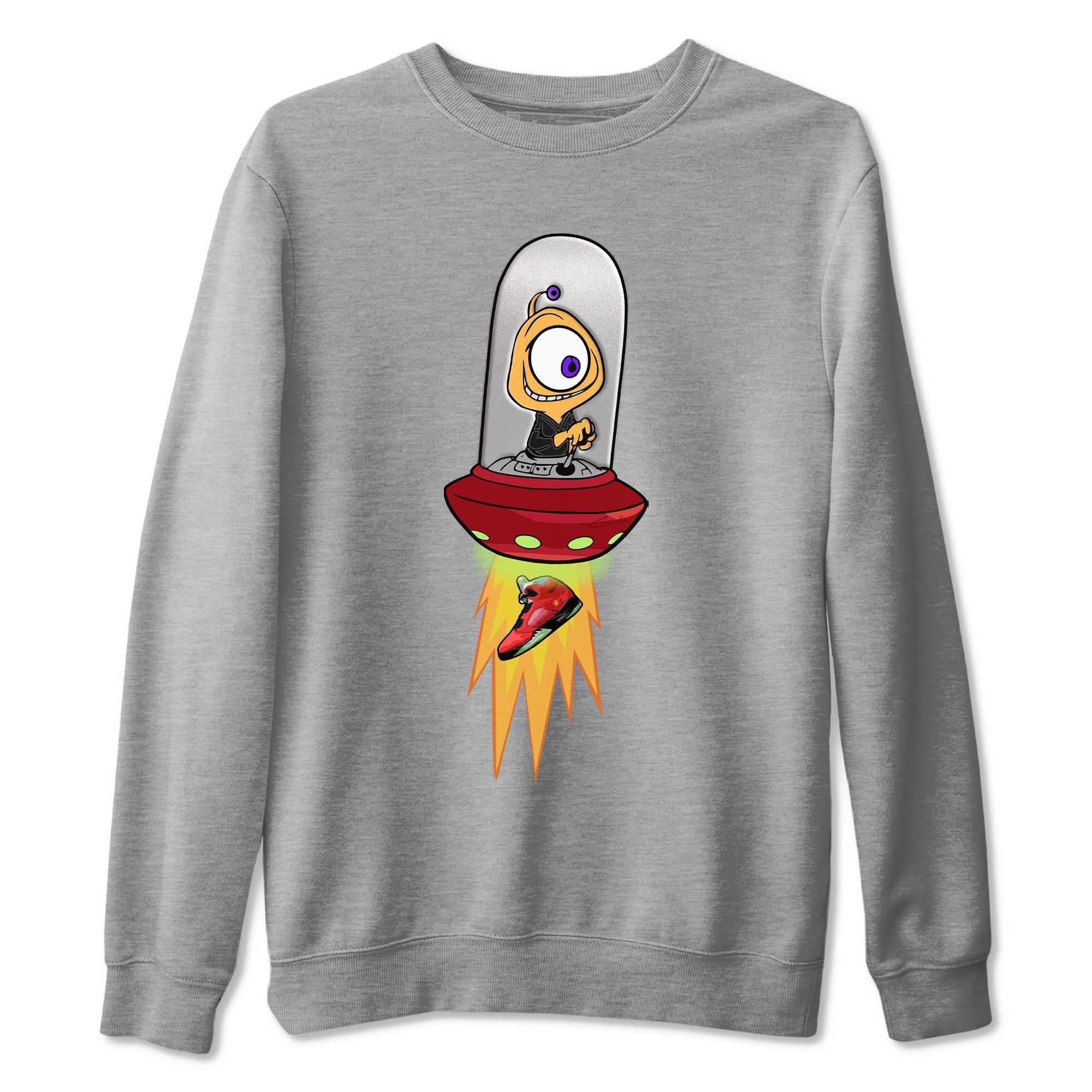 Alien Unisex Tops - Air Jordan 5 What The