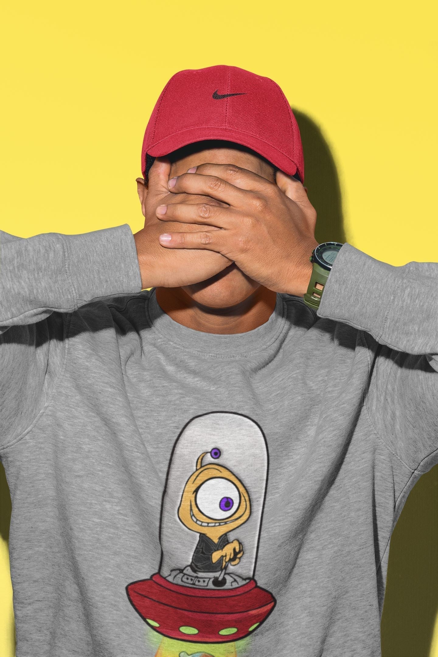 Alien Unisex Tops - Air Jordan 5 What The