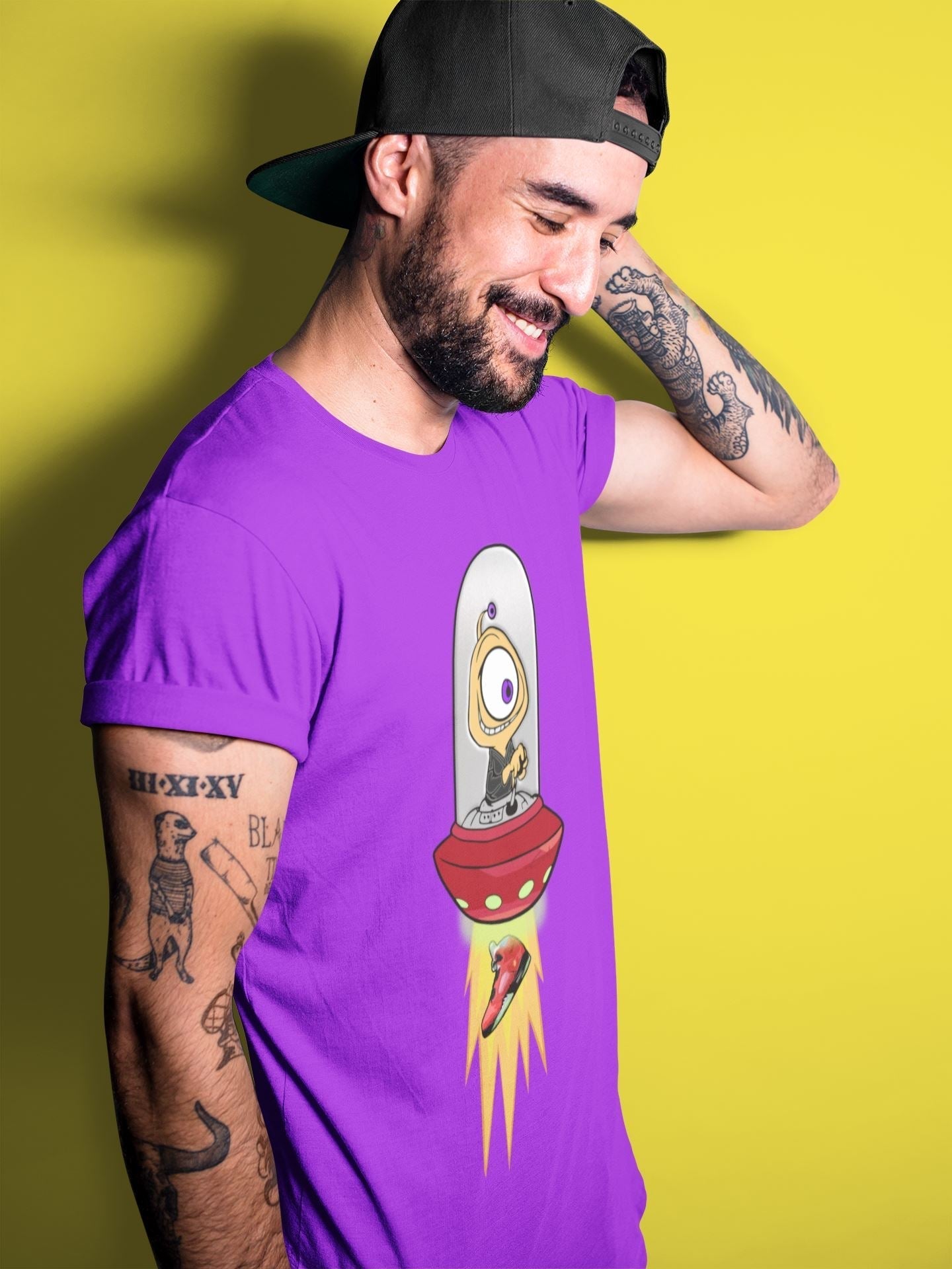 Alien Unisex Tops - Air Jordan 5 What The