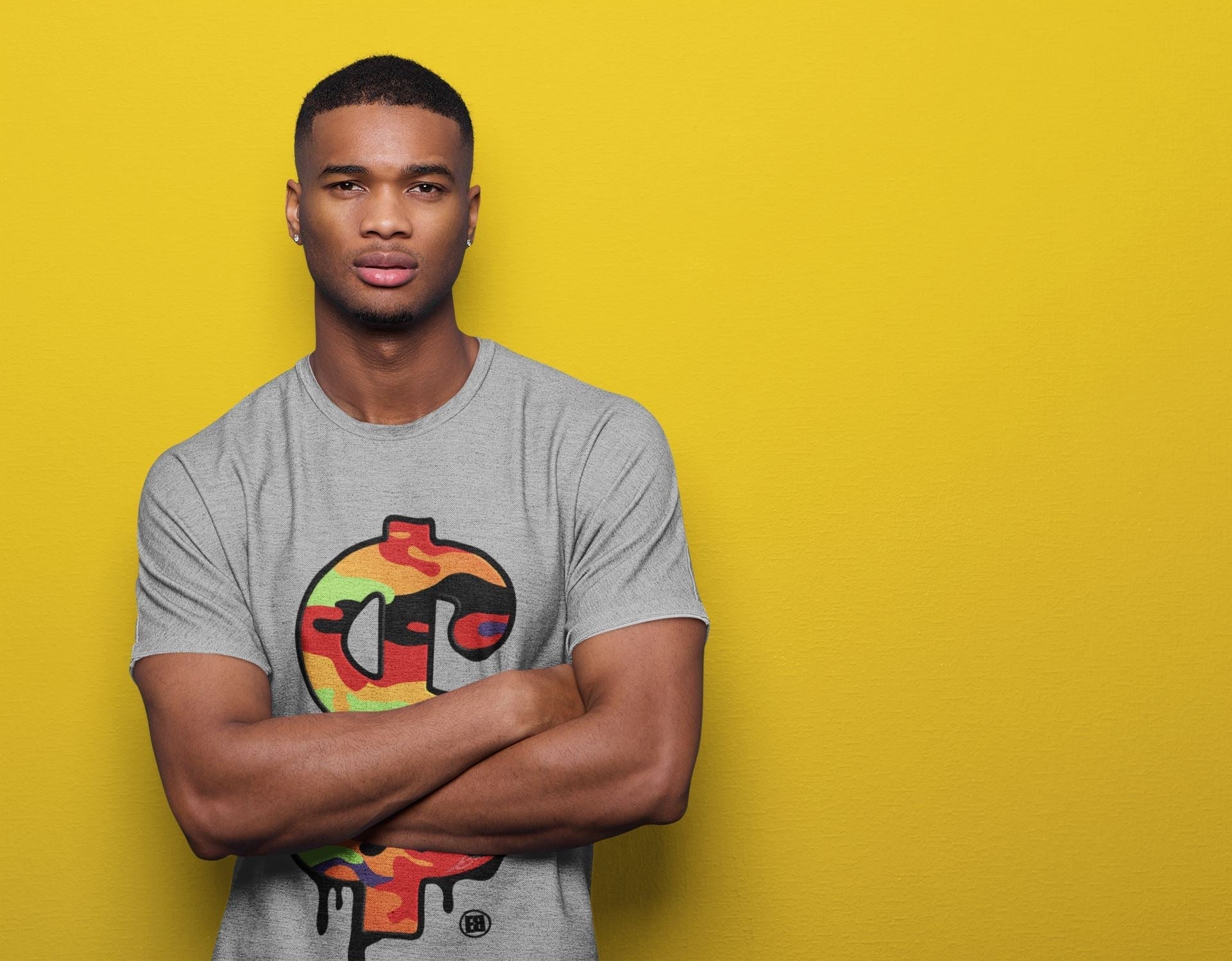 Dollar Camo Unisex Tops - Air Jordan 5 What The