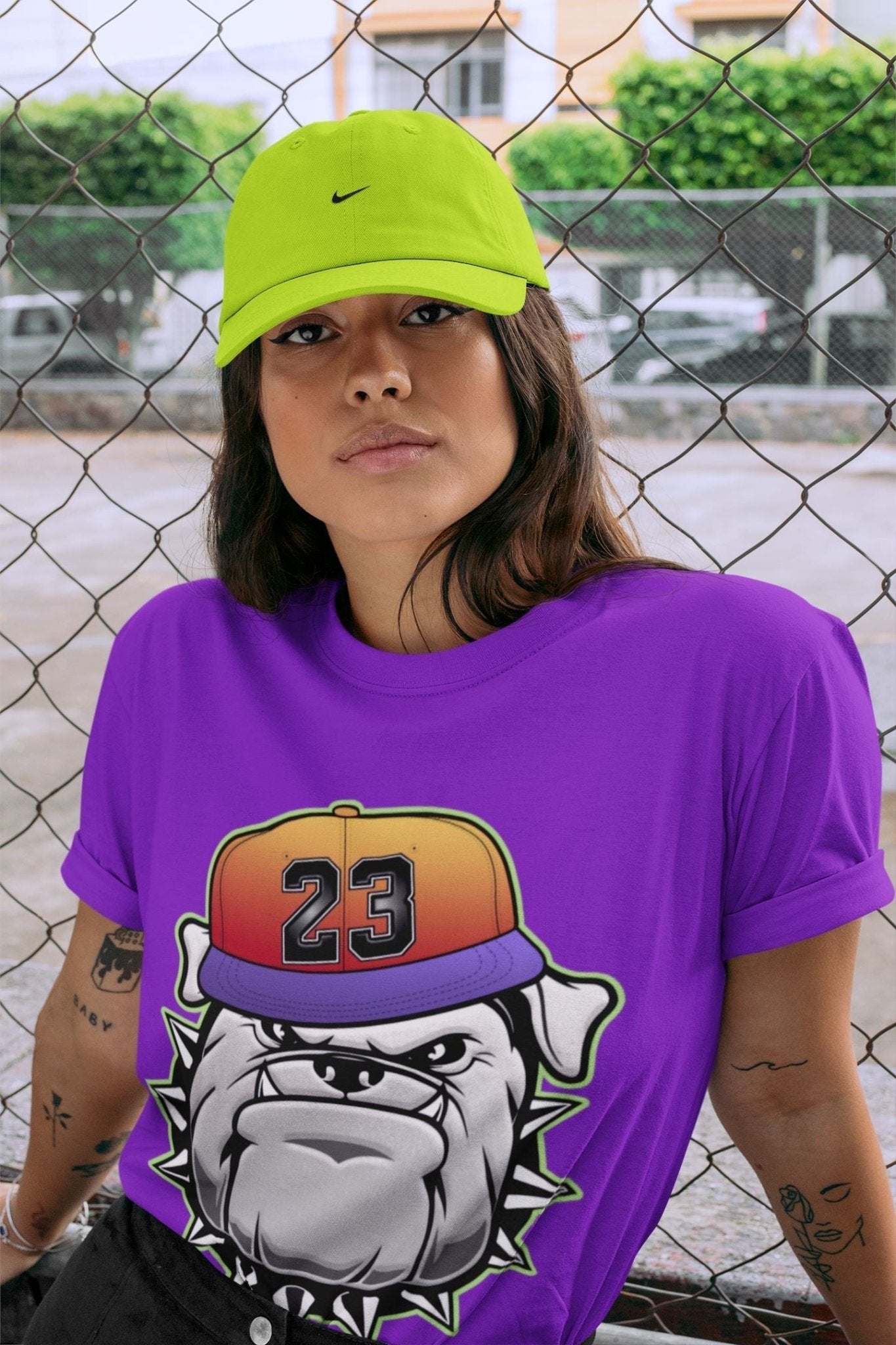 English Bulldog Unisex Tops - Air Jordan 5 What The