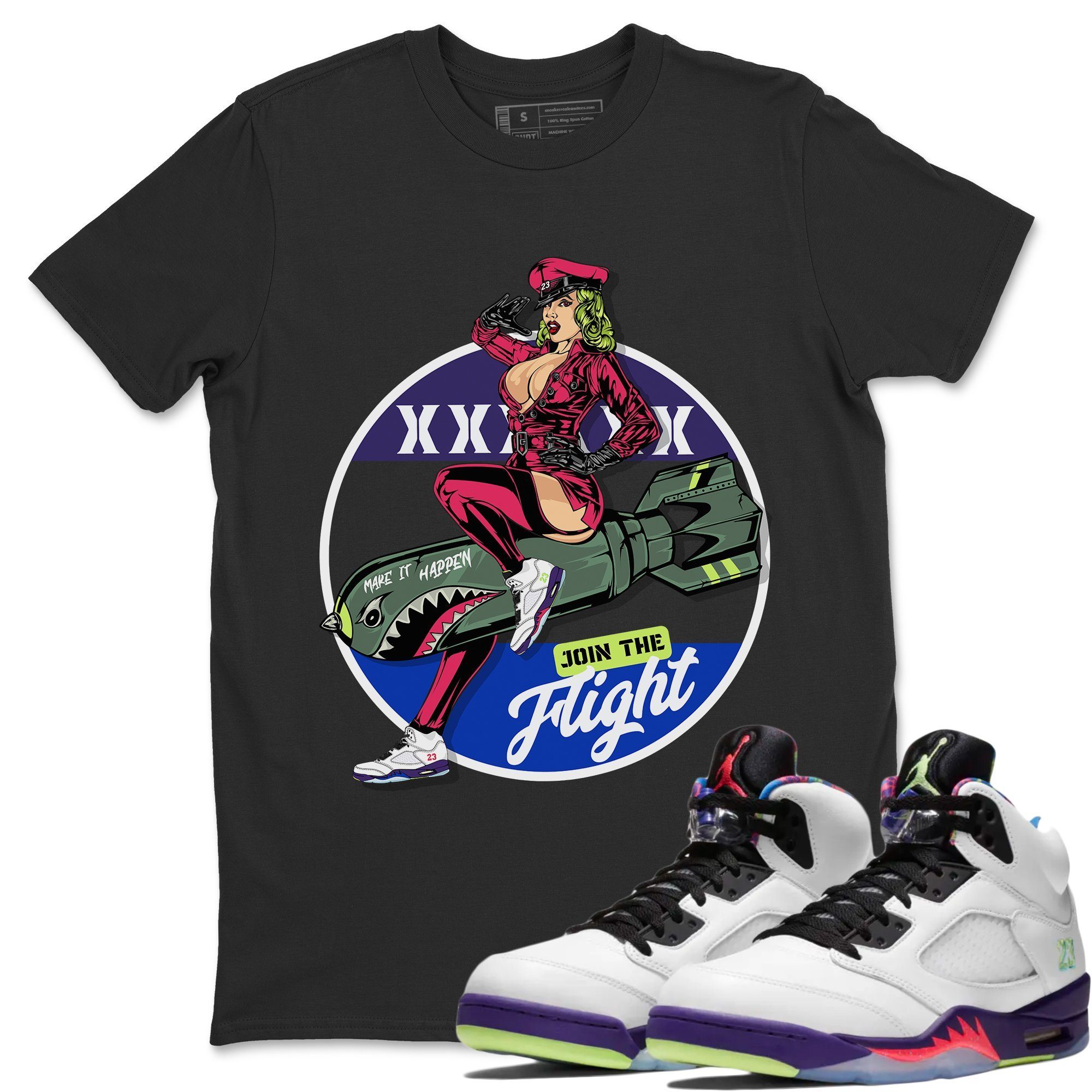 Pin Up Girl Unisex Tops - Air Jordan 5 Ghost Green