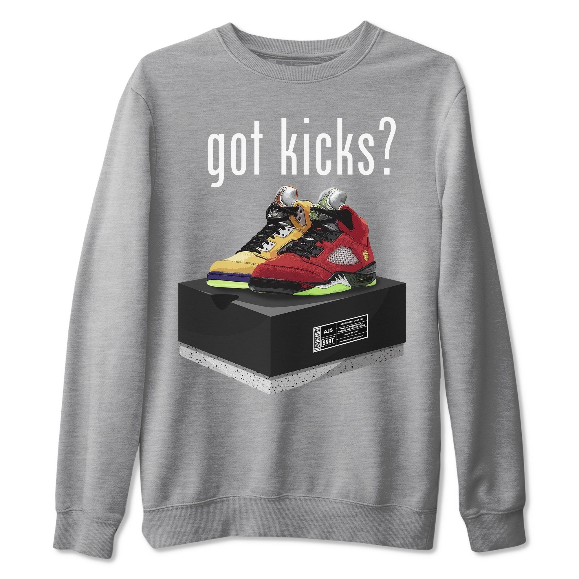 Got Kicks Unisex Tops - Air Jordan 5 What The