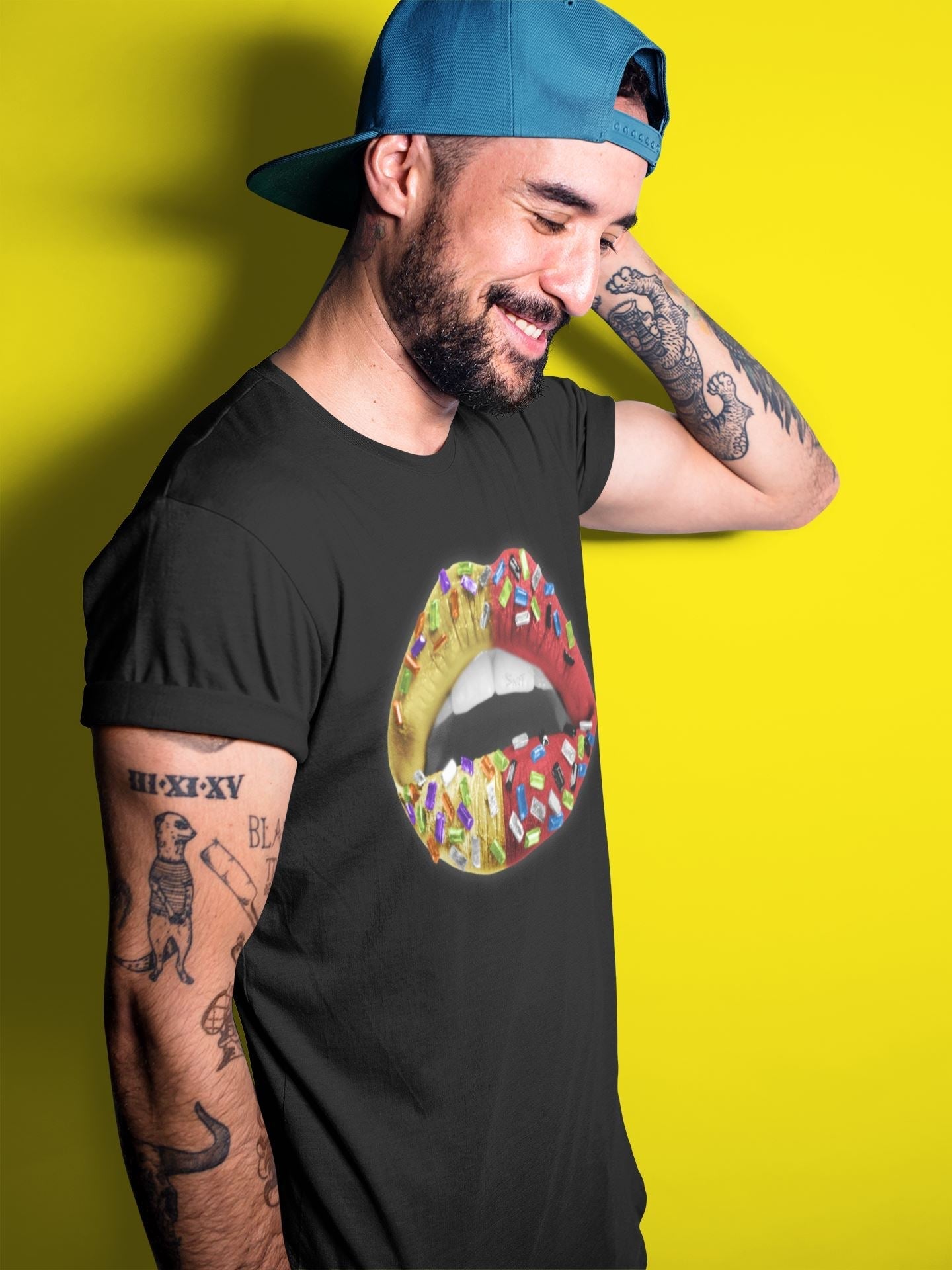 Lips Jewel Unisex Tops - Air Jordan 5 What The