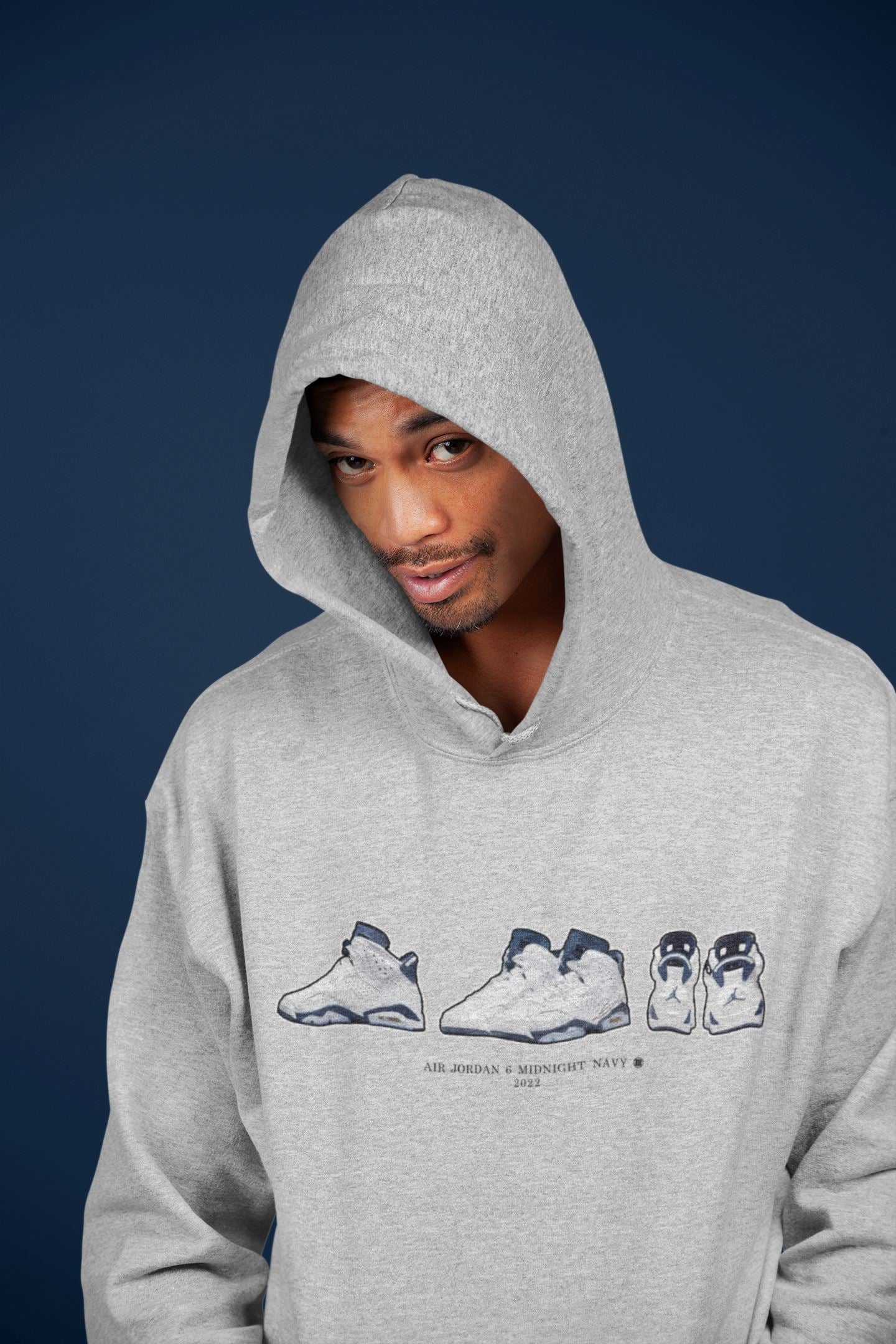 snkmatch Prelude Unisex Tops - Air Jordan 6 Midnight Navy