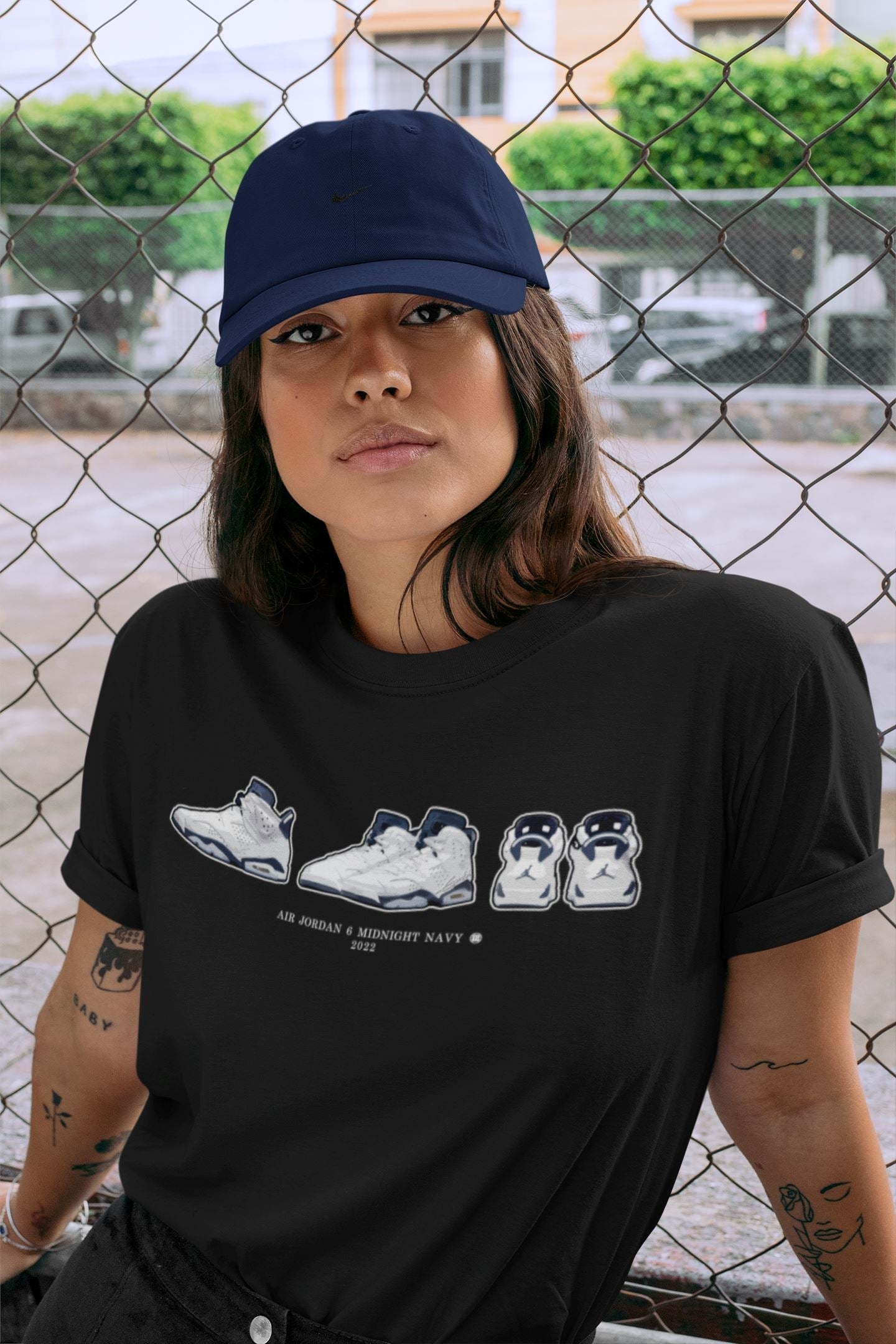 snkmatch Prelude Unisex Tops - Air Jordan 6 Midnight Navy