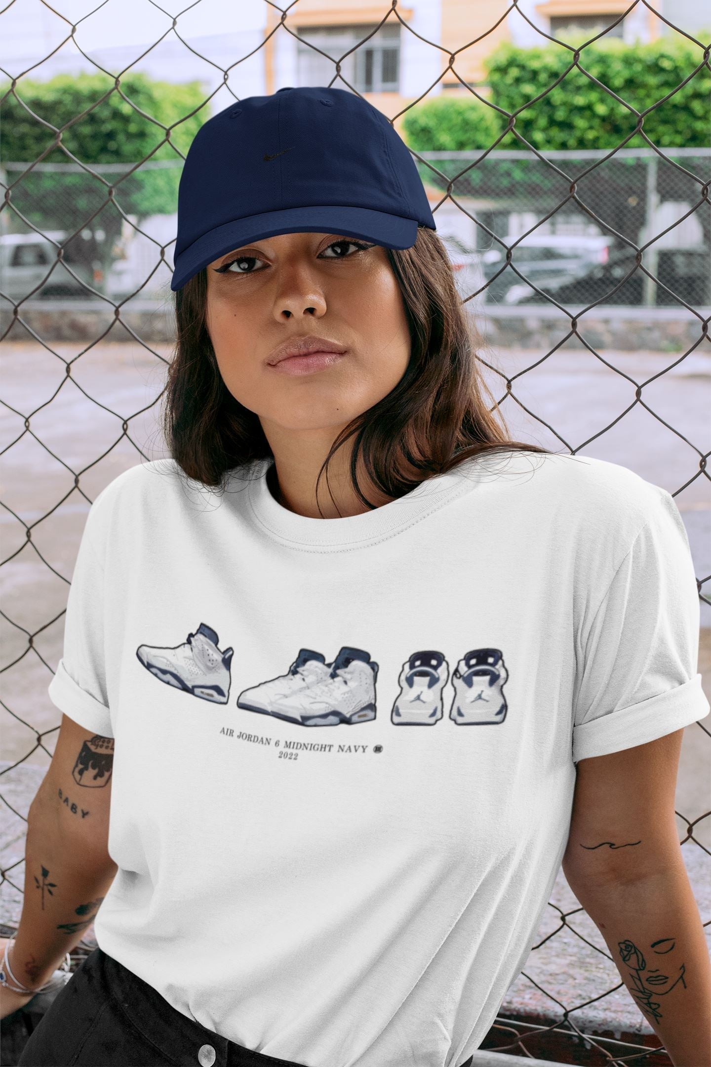 snkmatch Prelude Unisex Tops - Air Jordan 6 Midnight Navy
