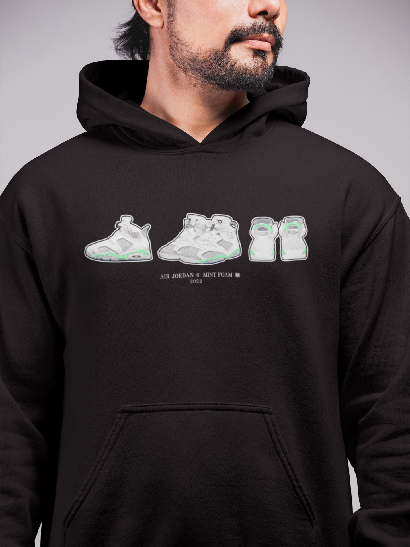 snkmatch Prelude Unisex Tops - Air Jordan 6 Mint Foam