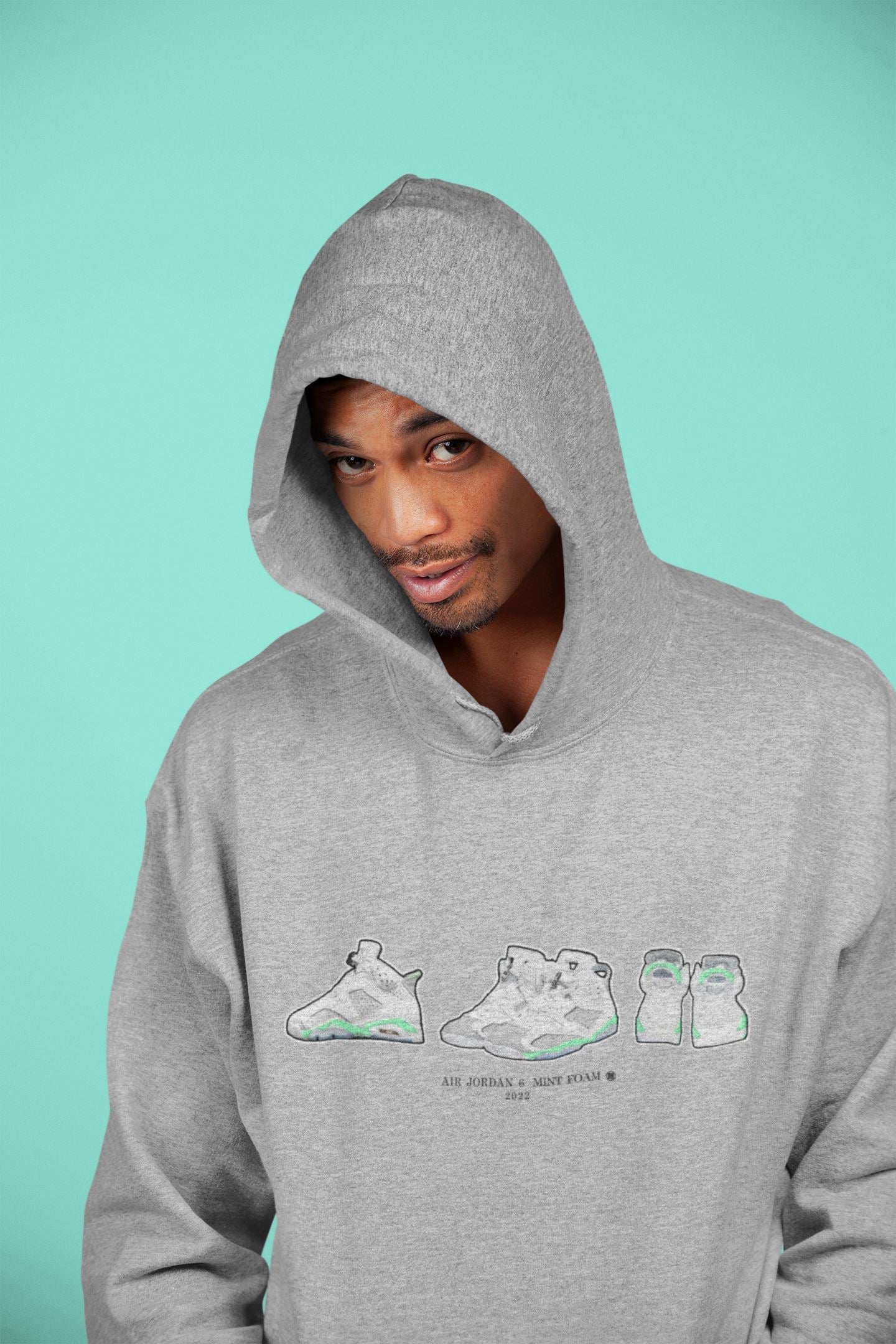 snkmatch Prelude Unisex Tops - Air Jordan 6 Mint Foam
