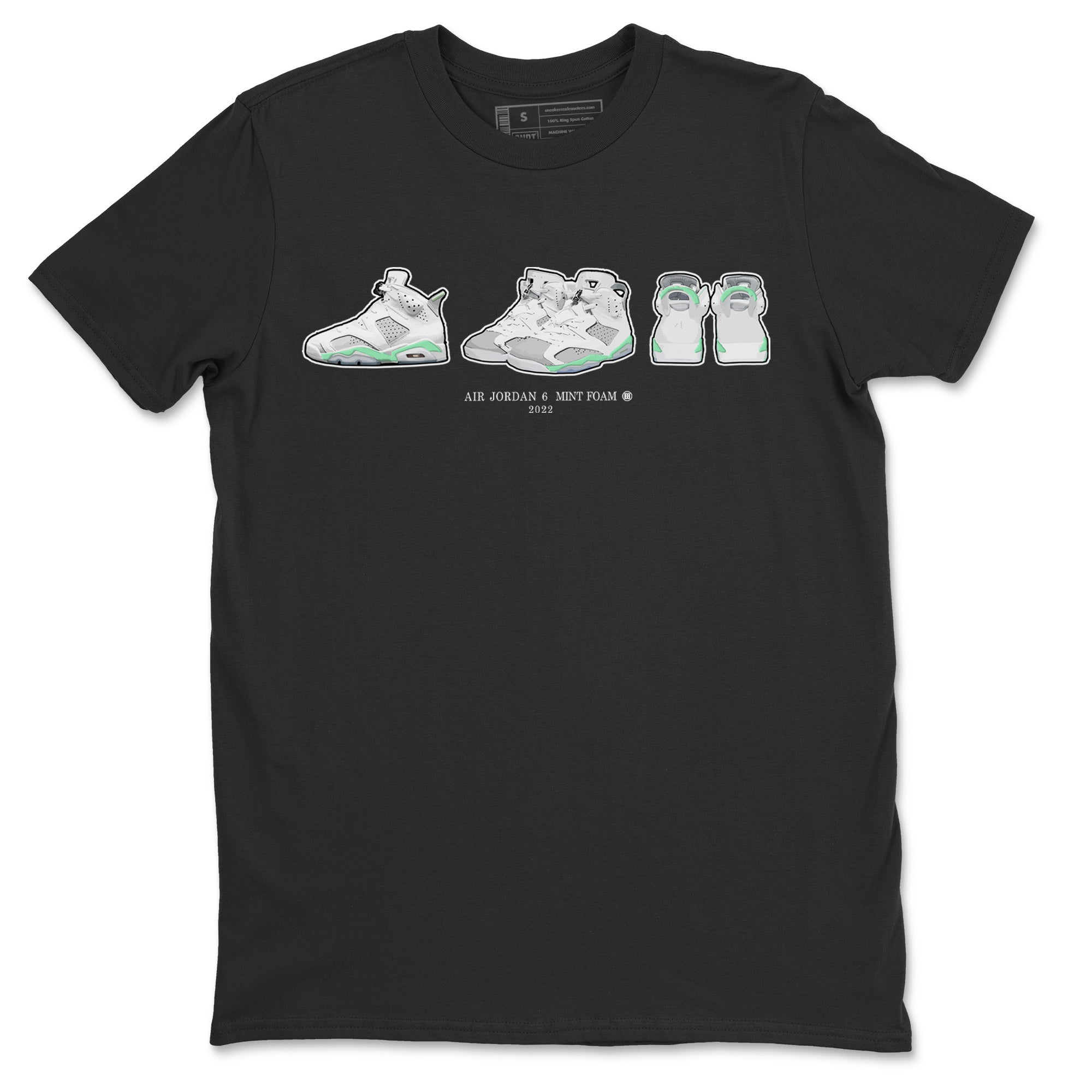 snkmatch Prelude Unisex Tops - Air Jordan 6 Mint Foam