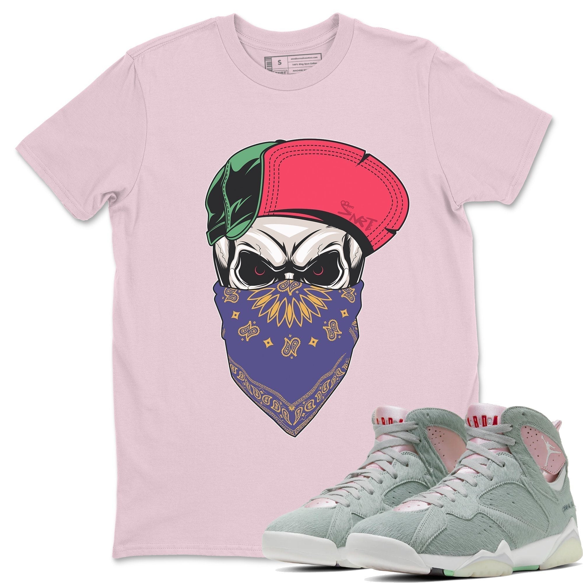Skull Hat Mask Unisex Tops - Air Jordan 7 Hare