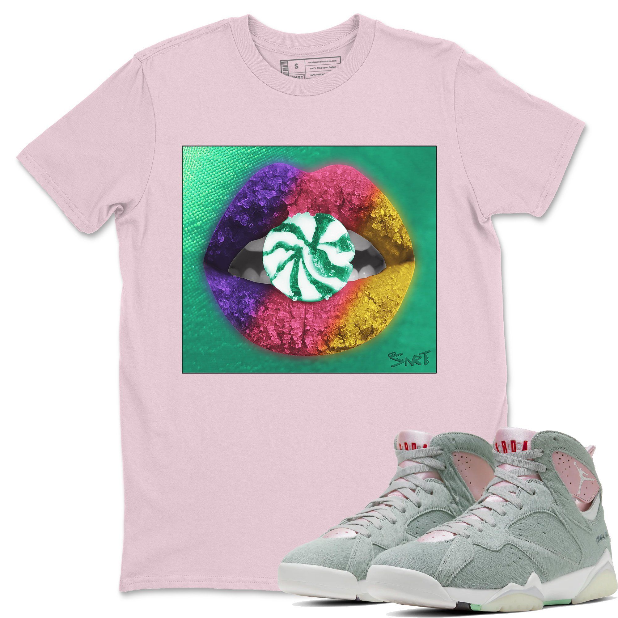 Lips Candy Unisex Tops - Air Jordan 7 Hare