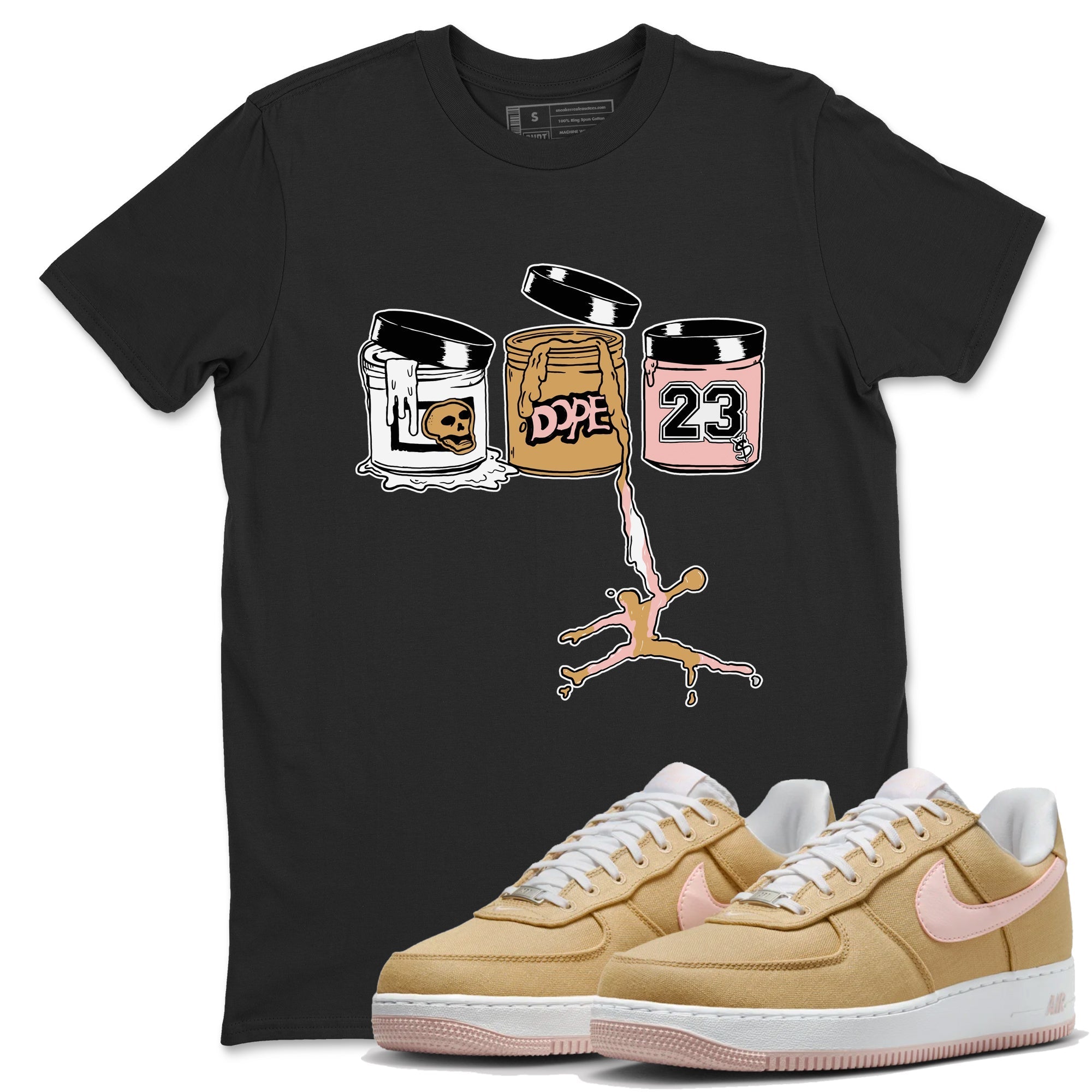 Jordan Paint snkmatch Tees - Air Force 1 Linen