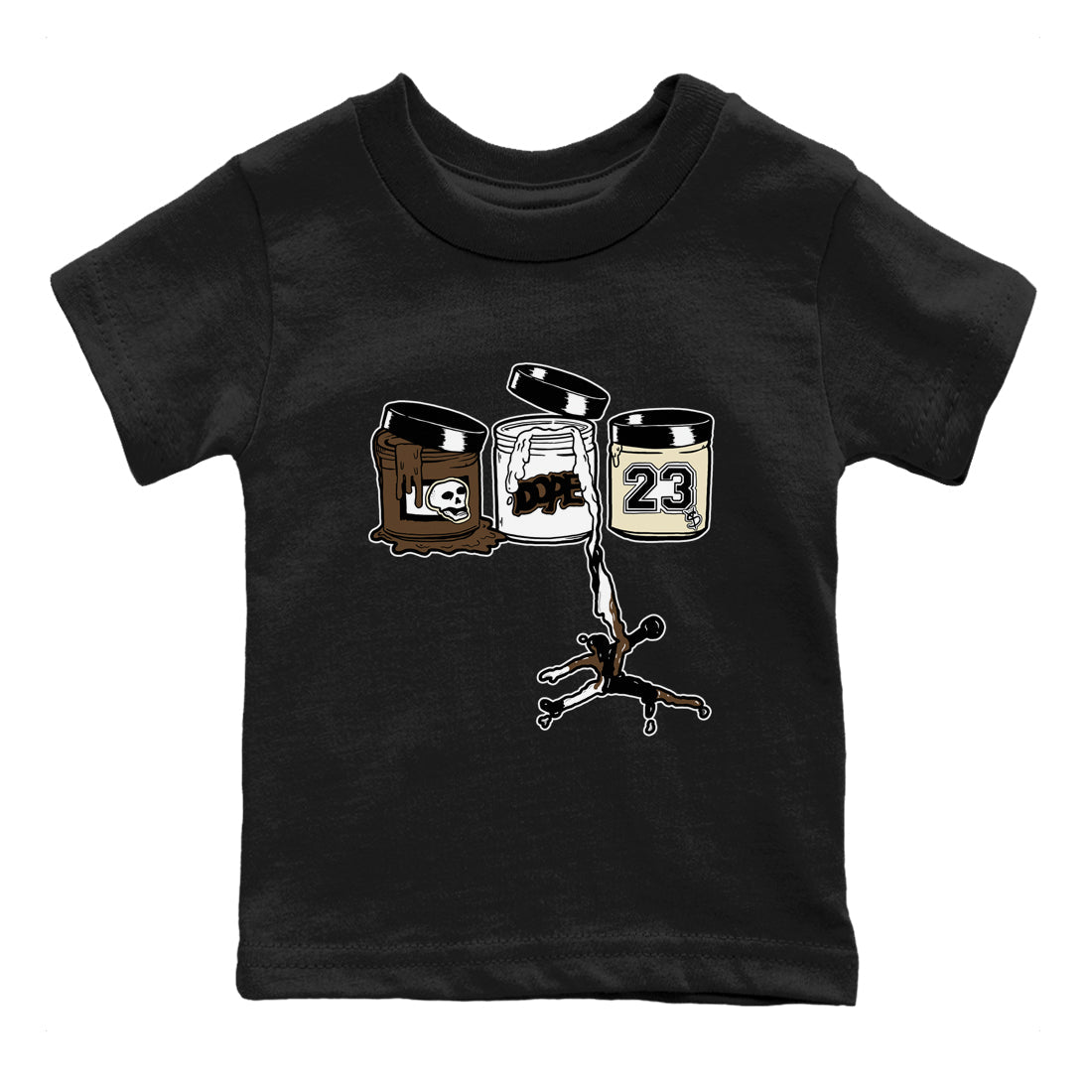 Jordan Paint snkmatch Tees Kids - Air Jordan 1 Mocha