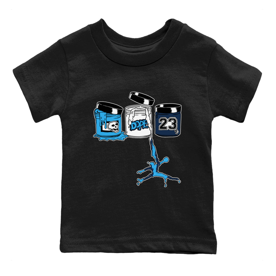 Jordan Paint snkmatch Tees Kids - Air Jordan 1 Obsidian