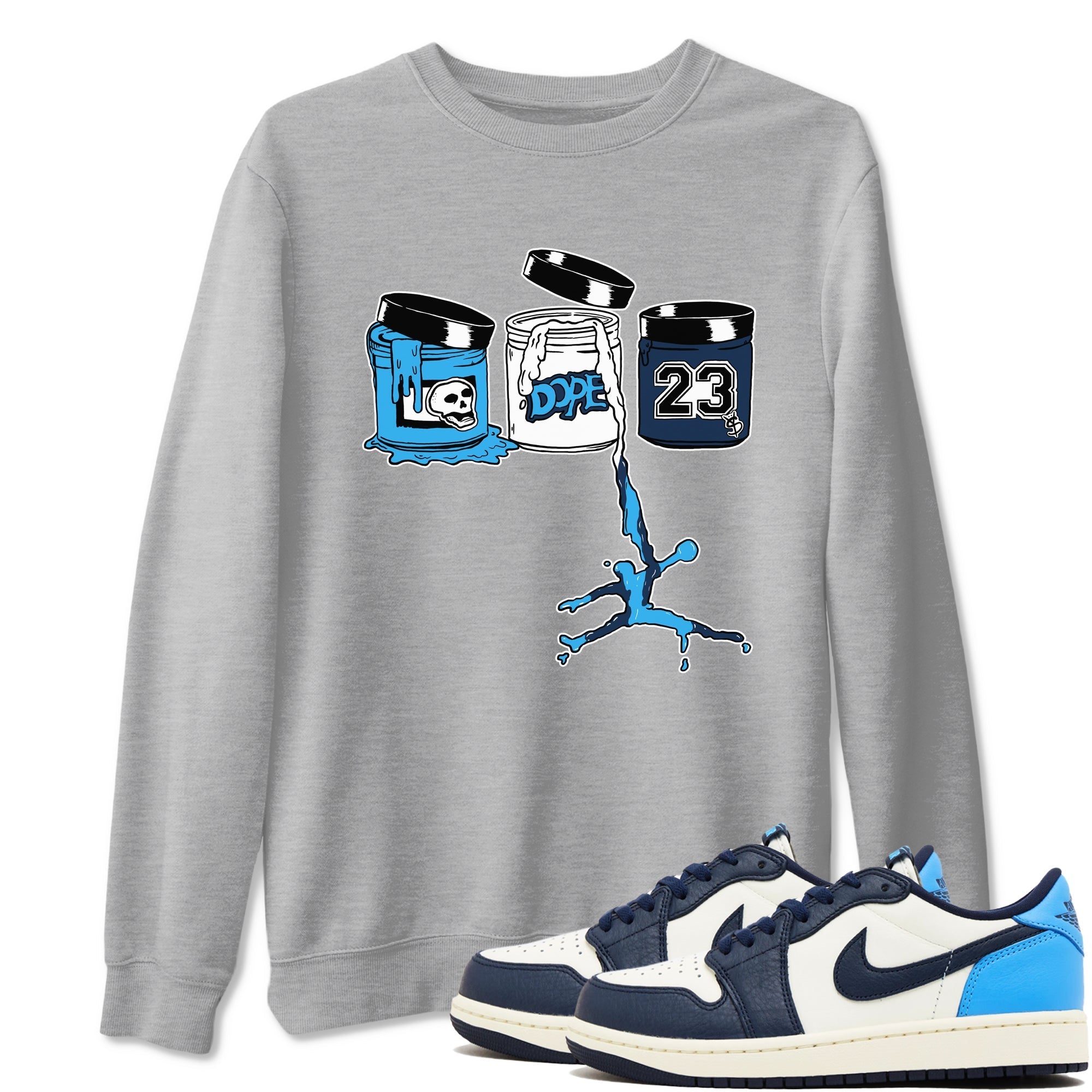 Jordan Paint snkmatch Tees - Air Jordan 1 Obsidian