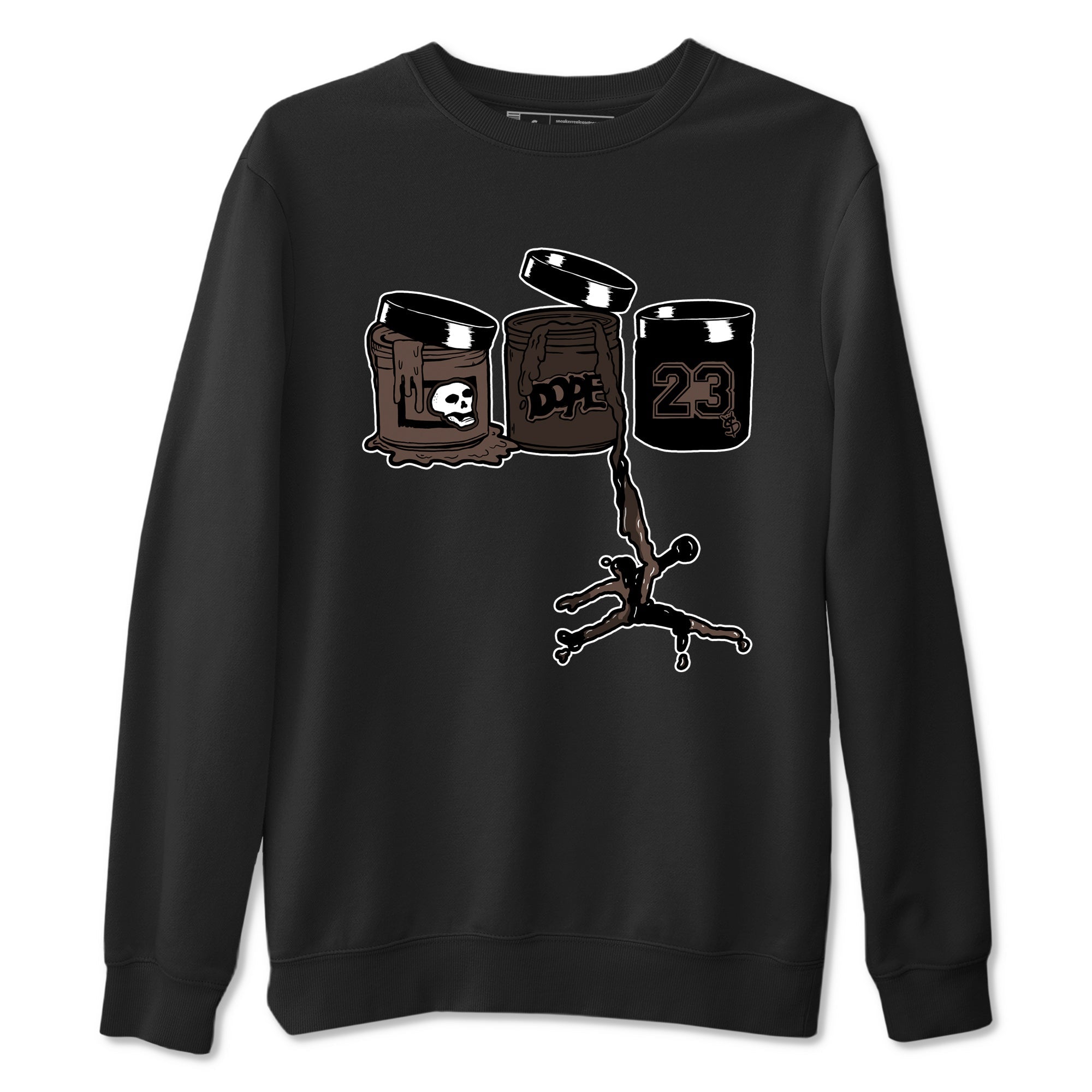 Jordan Paint snkmatch Tees - Air Jordan 1 Travis Scott Velvet Brown