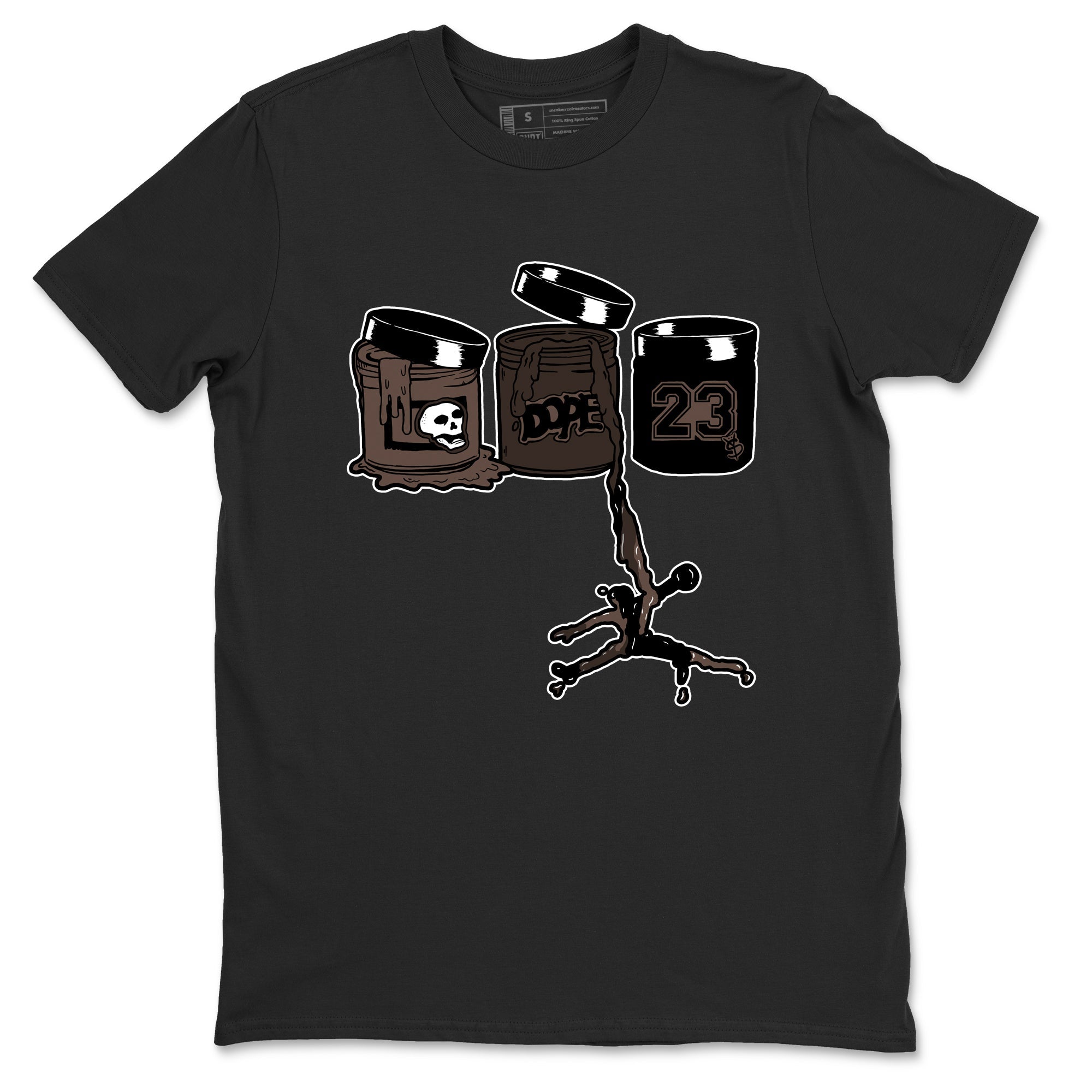 Jordan Paint snkmatch Tees - Air Jordan 1 Travis Scott Velvet Brown