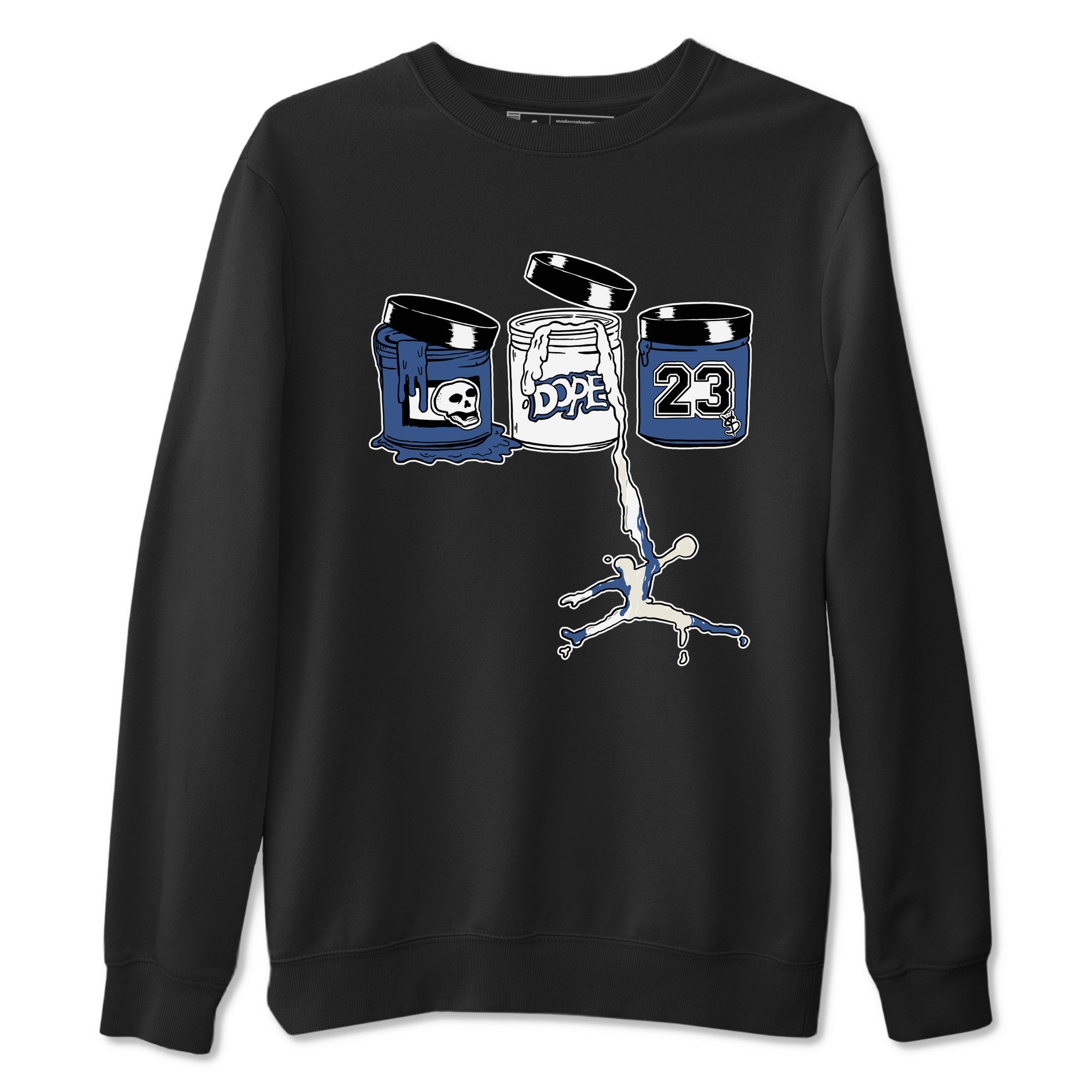 Jordan Paint snkmatch Tees - Air Jordan 11 Diffused Blue