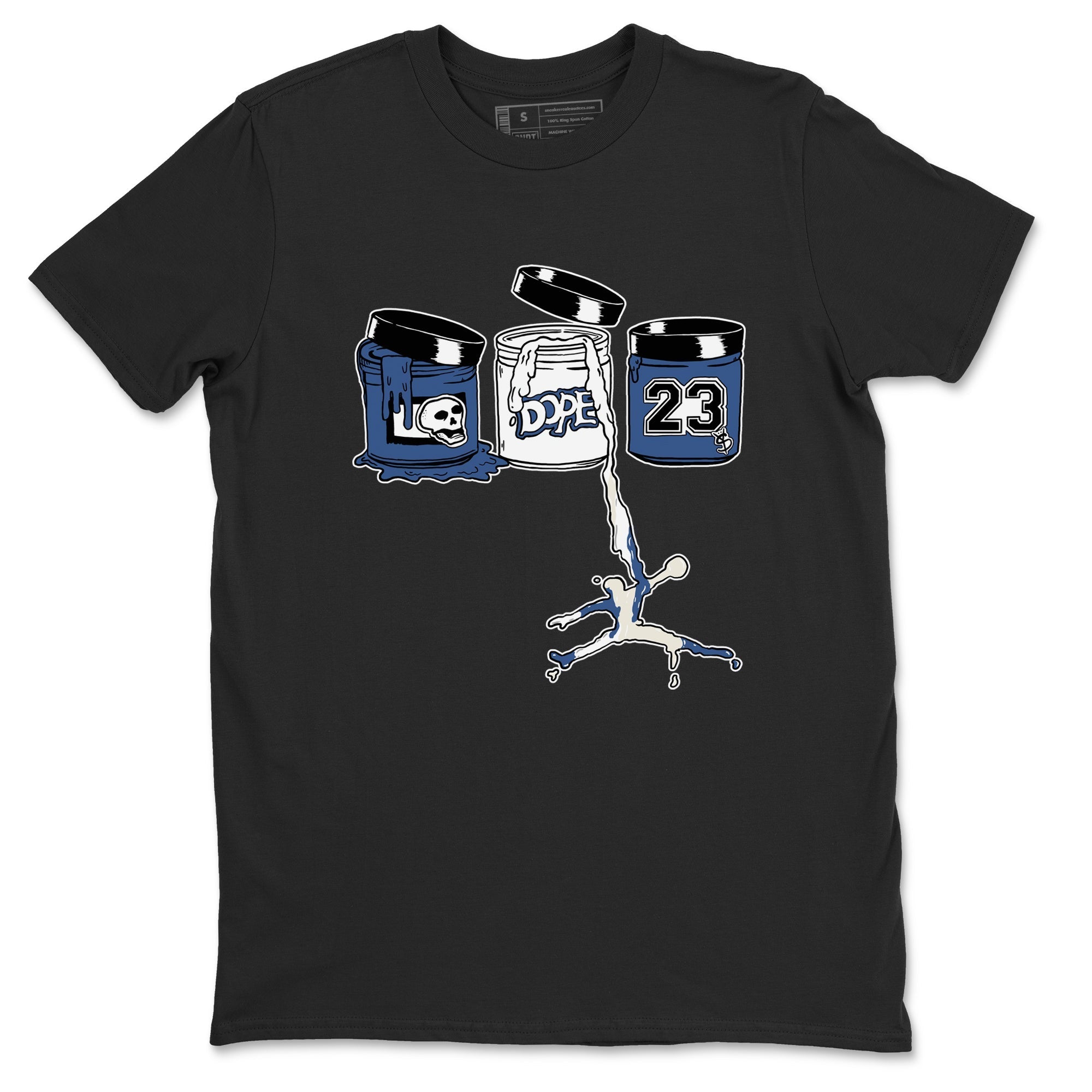 Jordan Paint snkmatch Tees - Air Jordan 11 Diffused Blue
