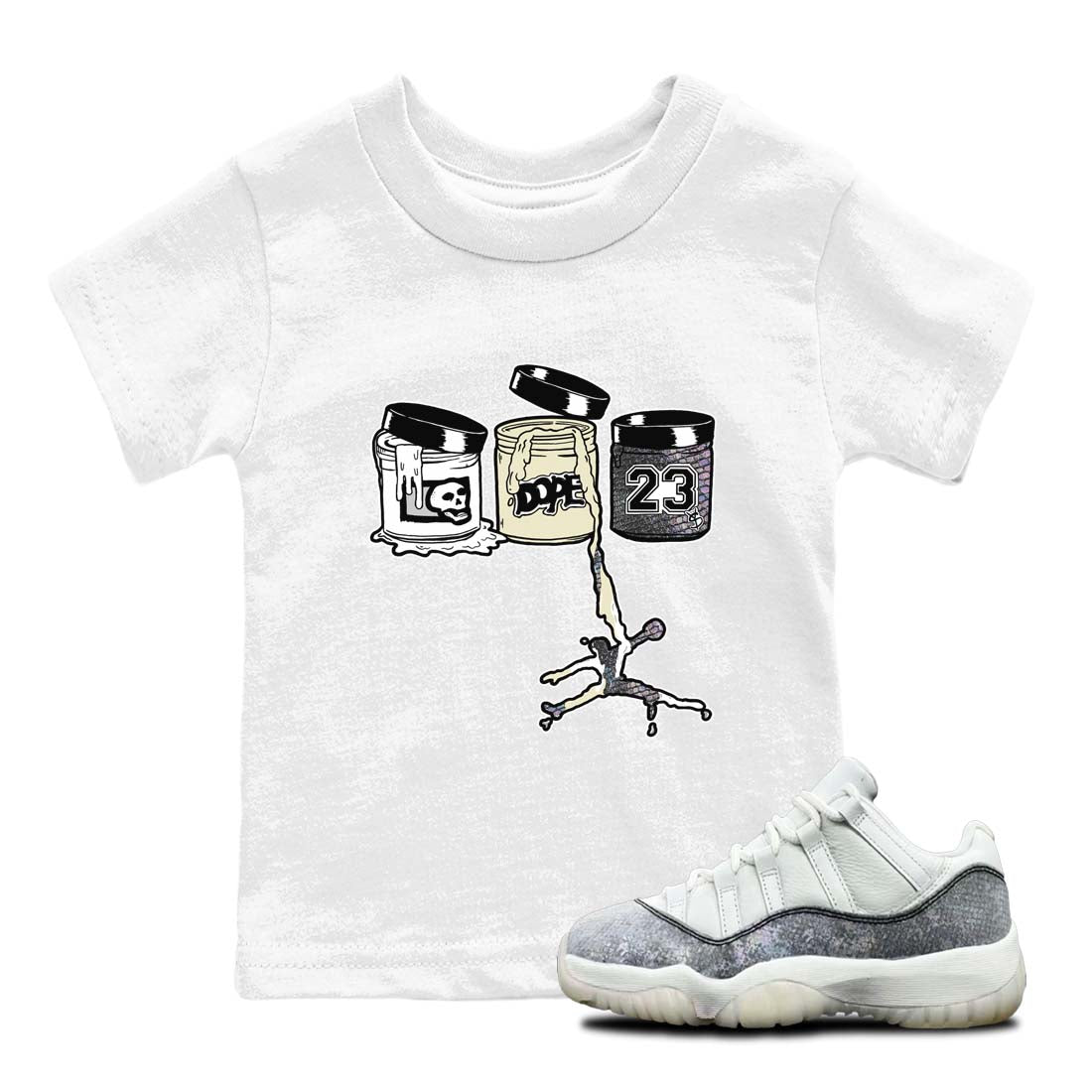 Jordan Paint snkmatch Tees Kids - Air Jordan 11 Year Of The Snake