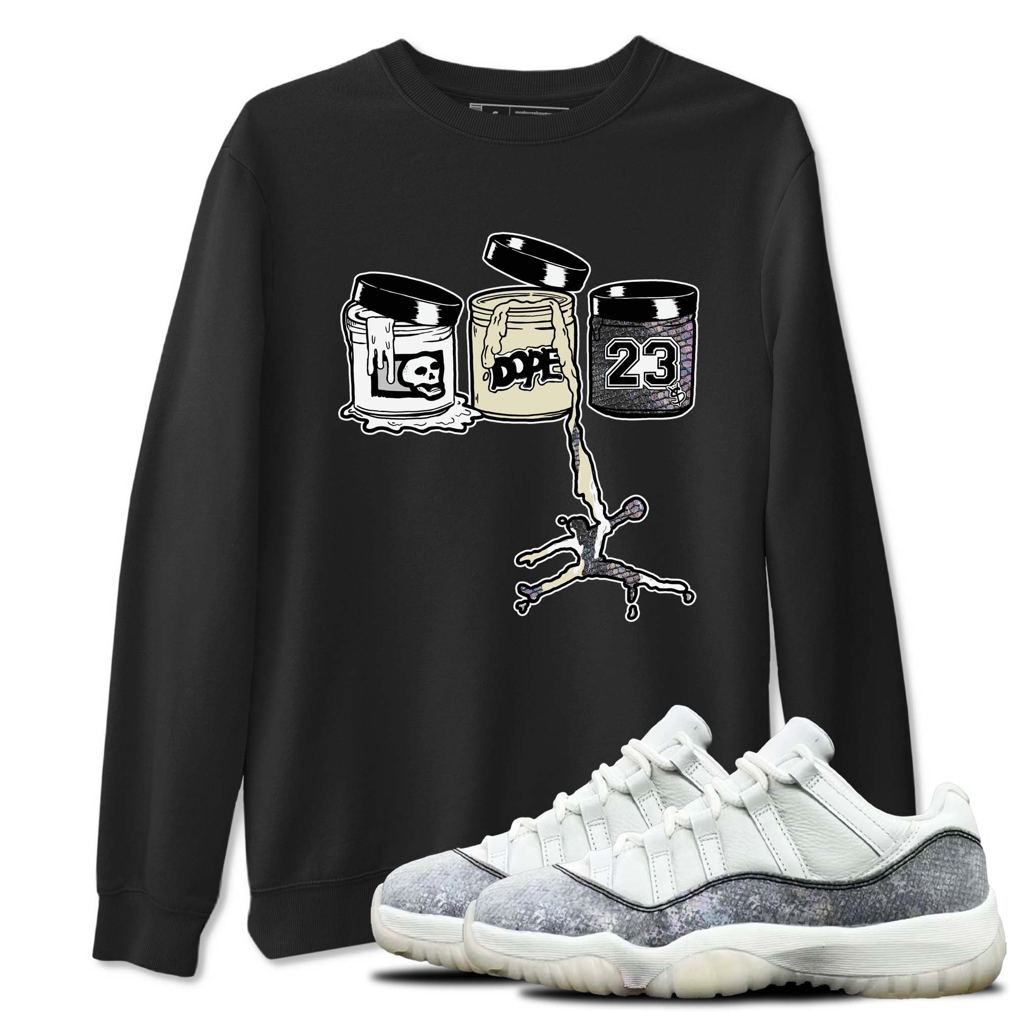 Jordan Paint snkmatch Tees - Air Jordan 11 Year Of The Snake
