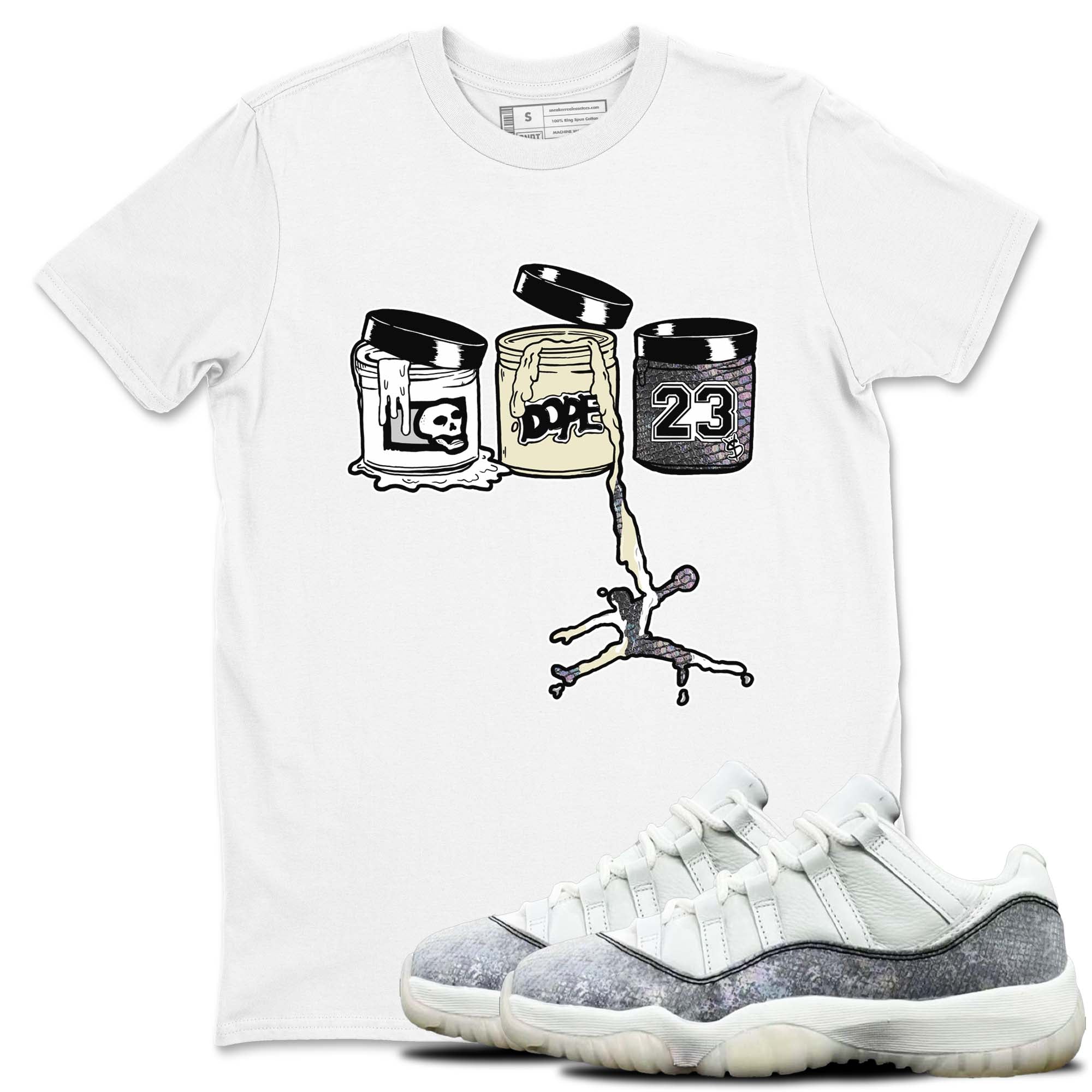 Jordan Paint snkmatch Tees - Air Jordan 11 Year Of The Snake