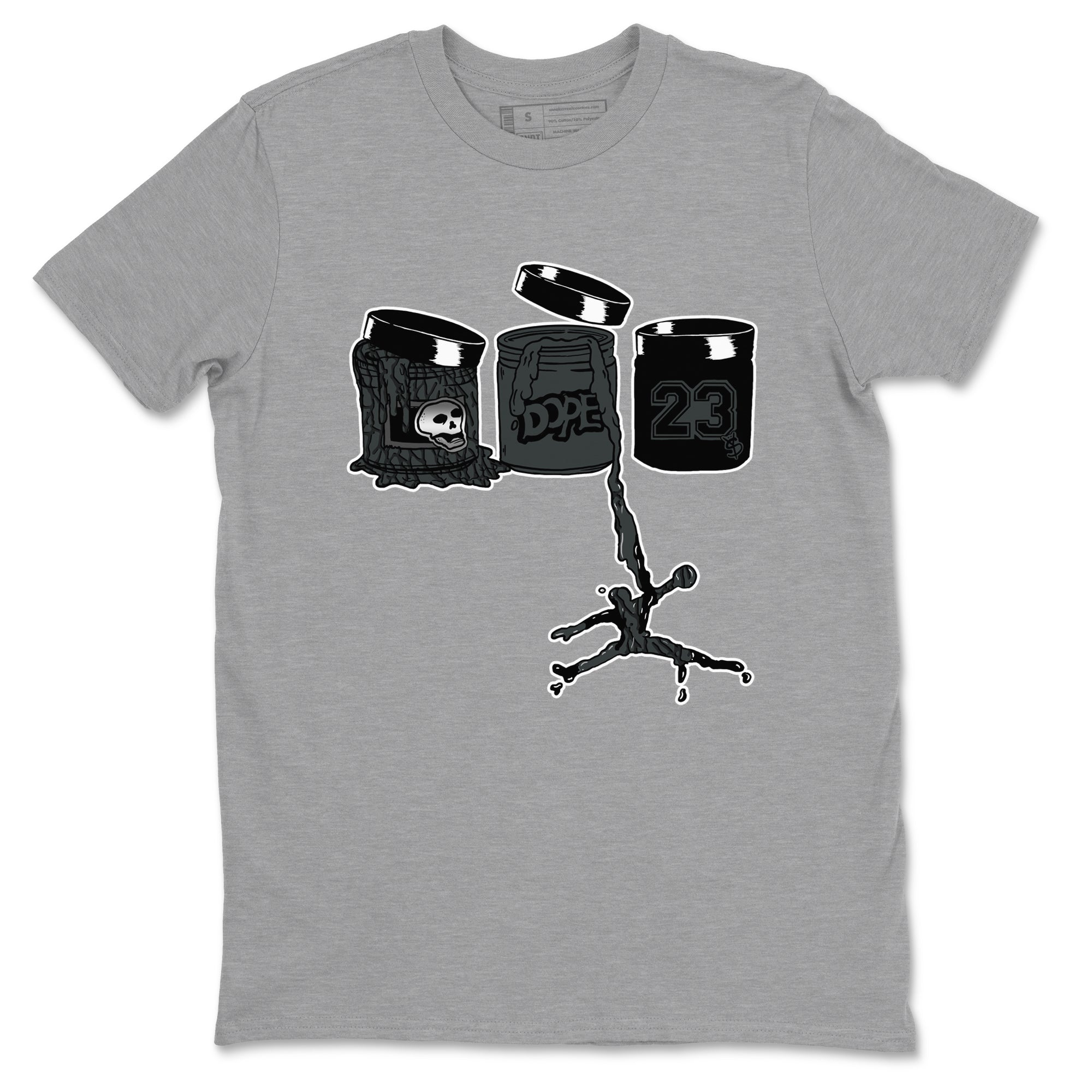 Jordan Paint snkmatch Tees - Air Jordan 3 Black Cat
