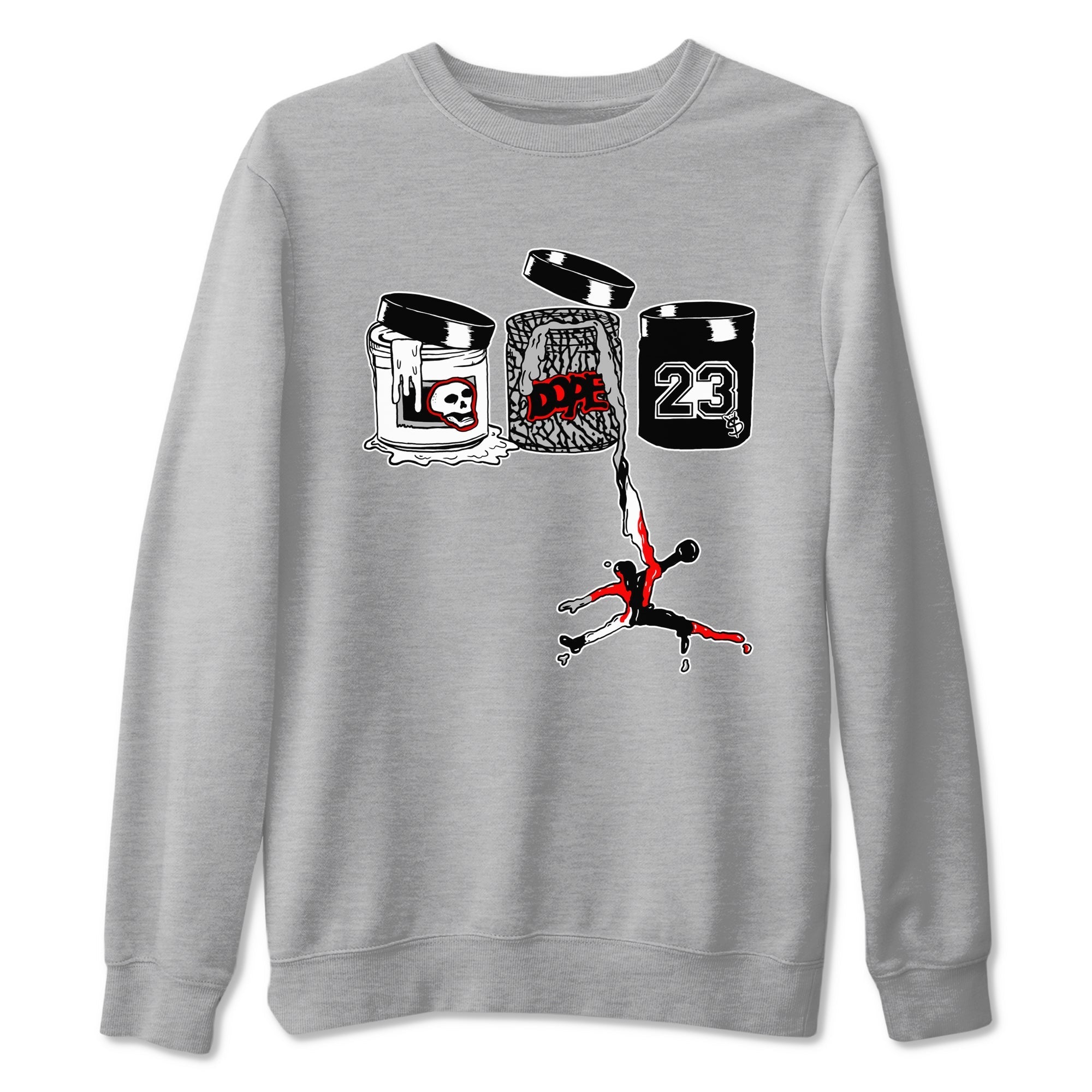 Jordan Paint snkmatch Tees - Air Jordan 3 Black Cement