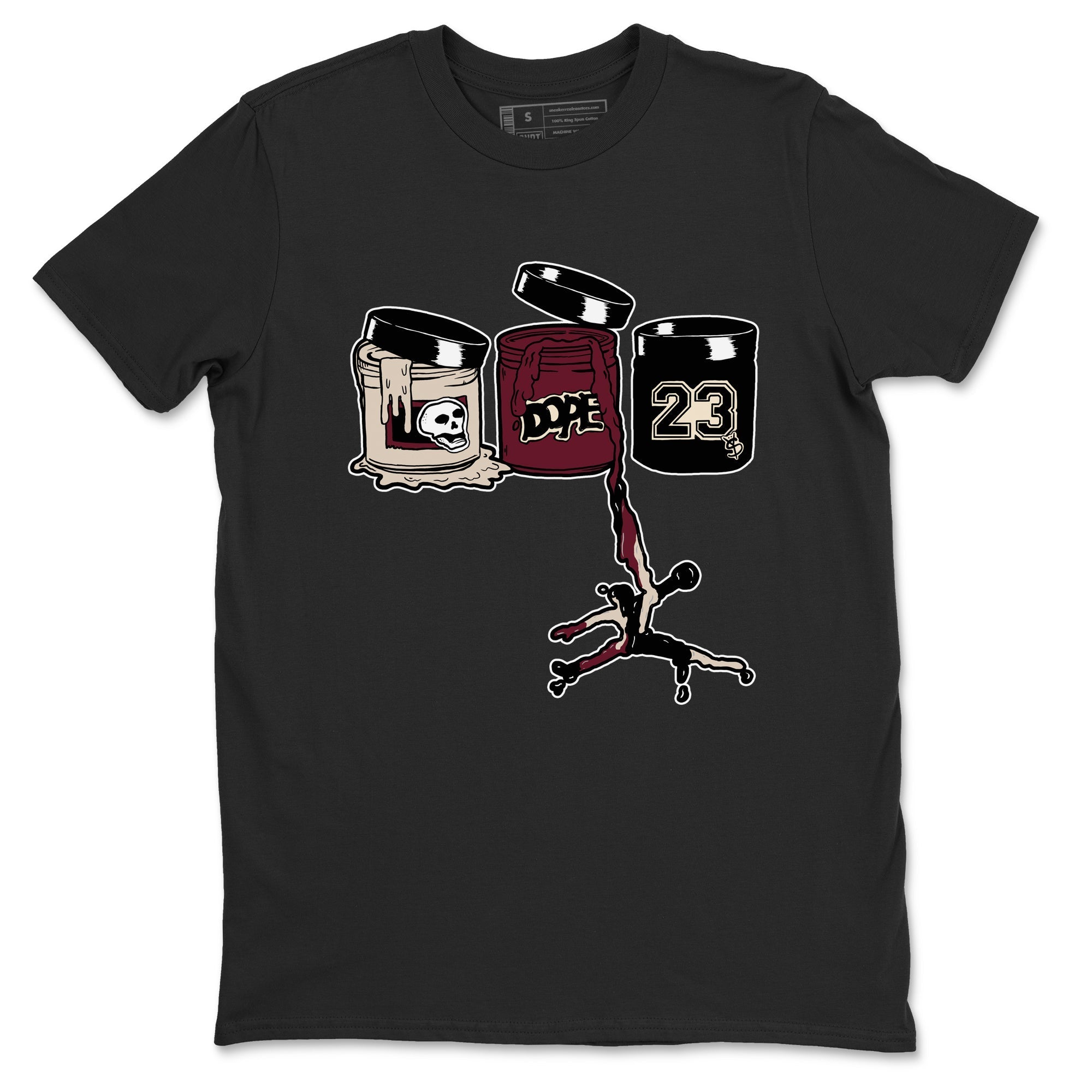 Jordan Paint snkmatch Tees - Air Jordan 4 A Ma Maniere x Fossil Stone
