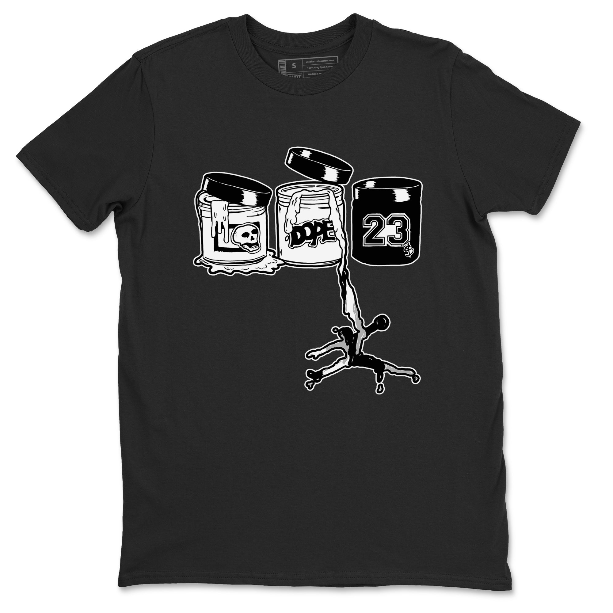 Jordan Paint snkmatch Tees - Air Jordan 4 White Thunder